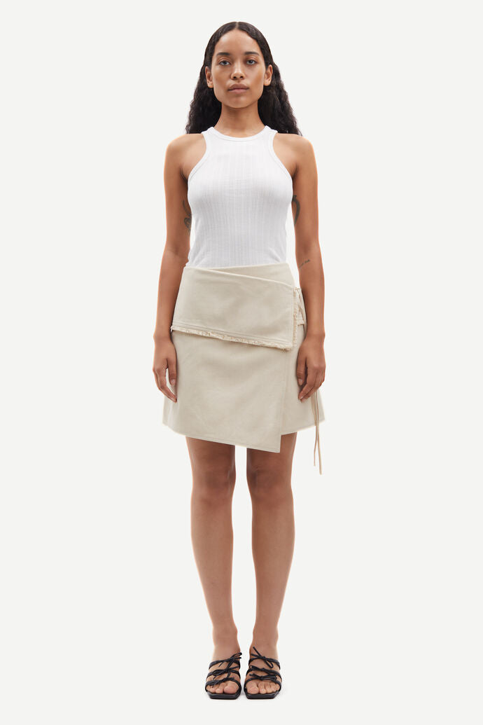 Sadi skirt in cream white