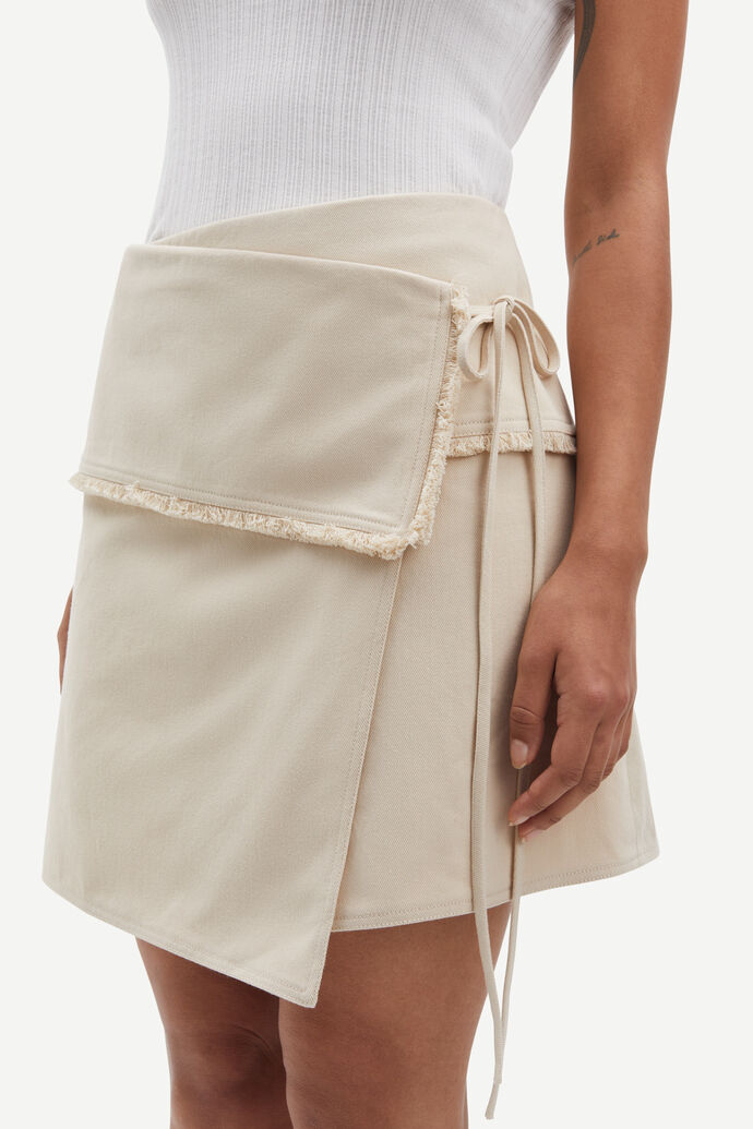 Sadi skirt in cream white