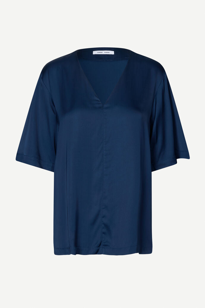 Samelina top in pageant blue