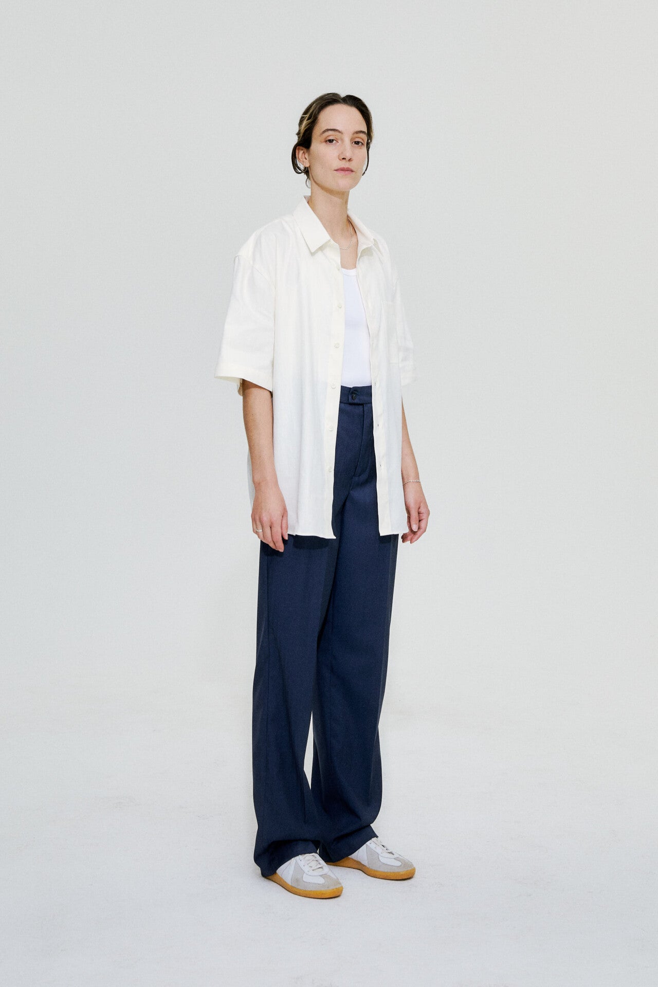 Ode shirt in ivory by goutez