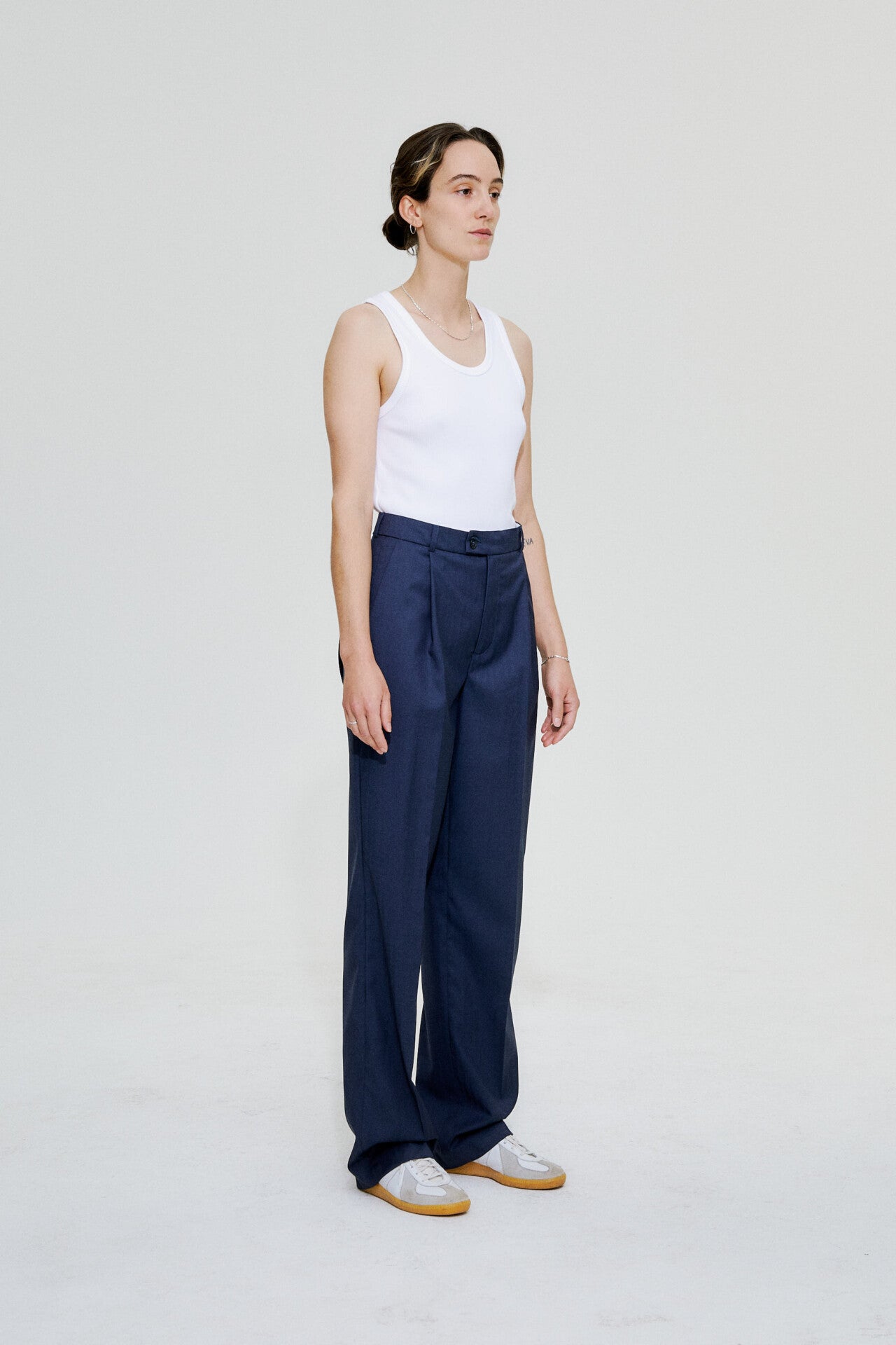 Gewand pants in herringbone by goutez