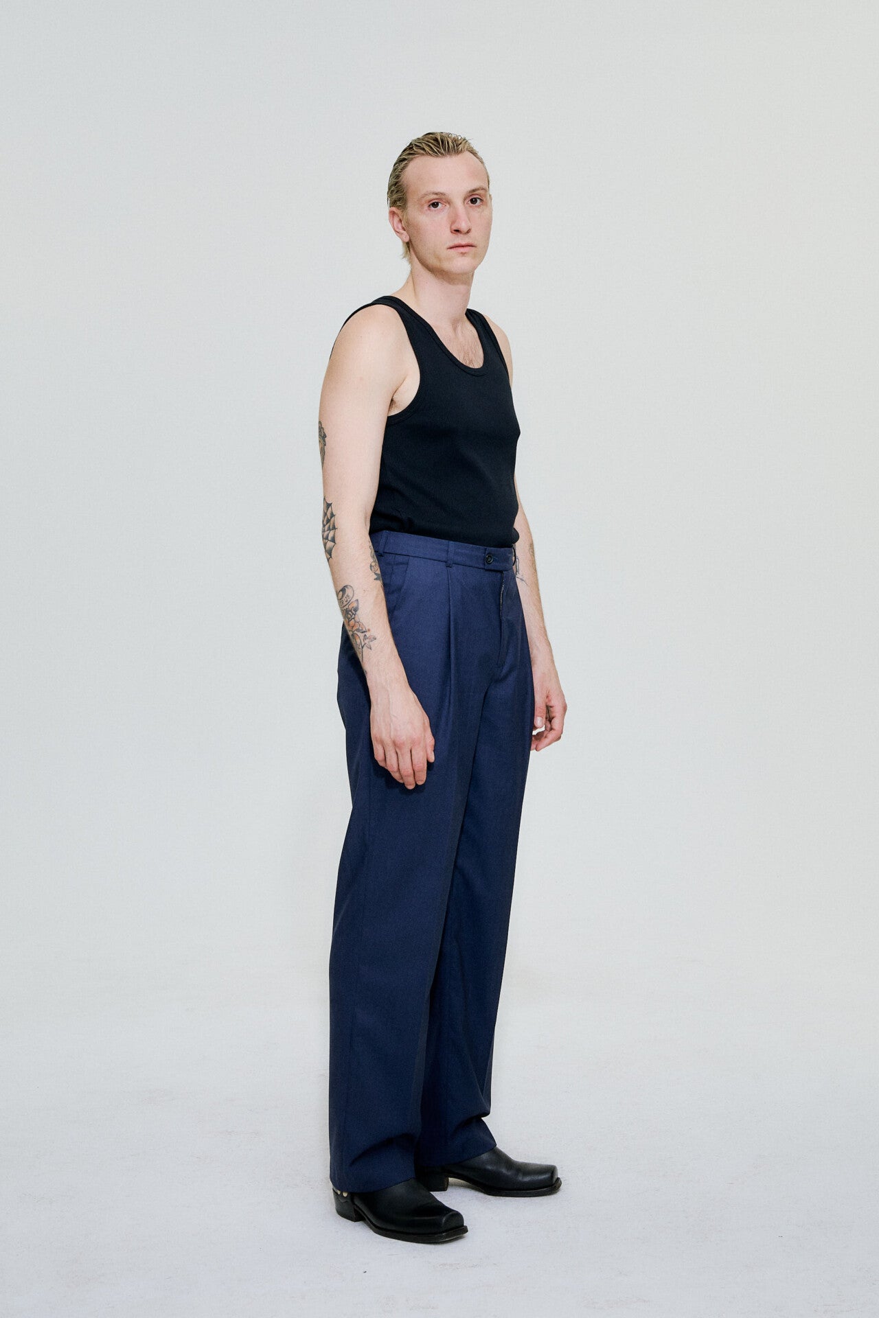 Gewand pants in herringbone by goutez