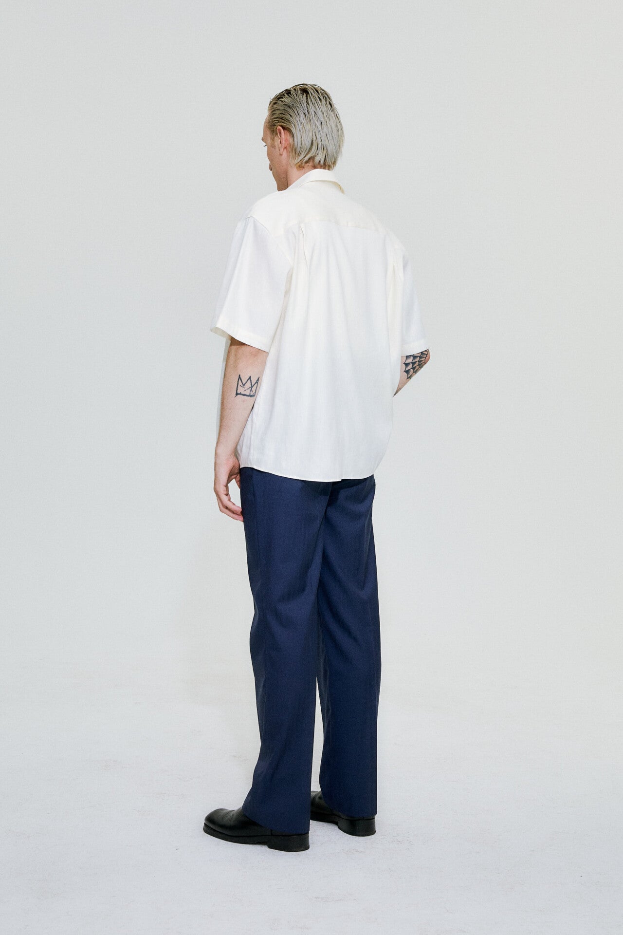 Ode shirt in ivory by goutez