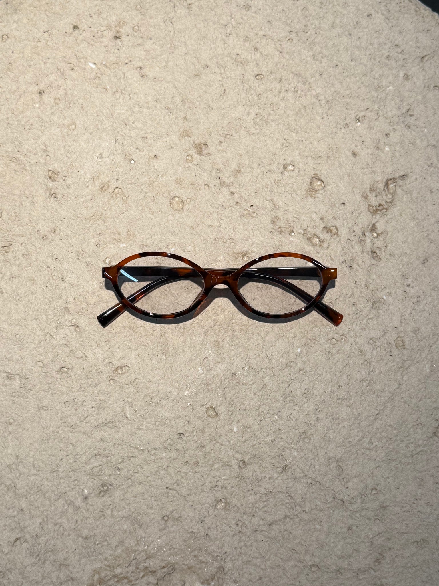 Trinity glasses in tortoise