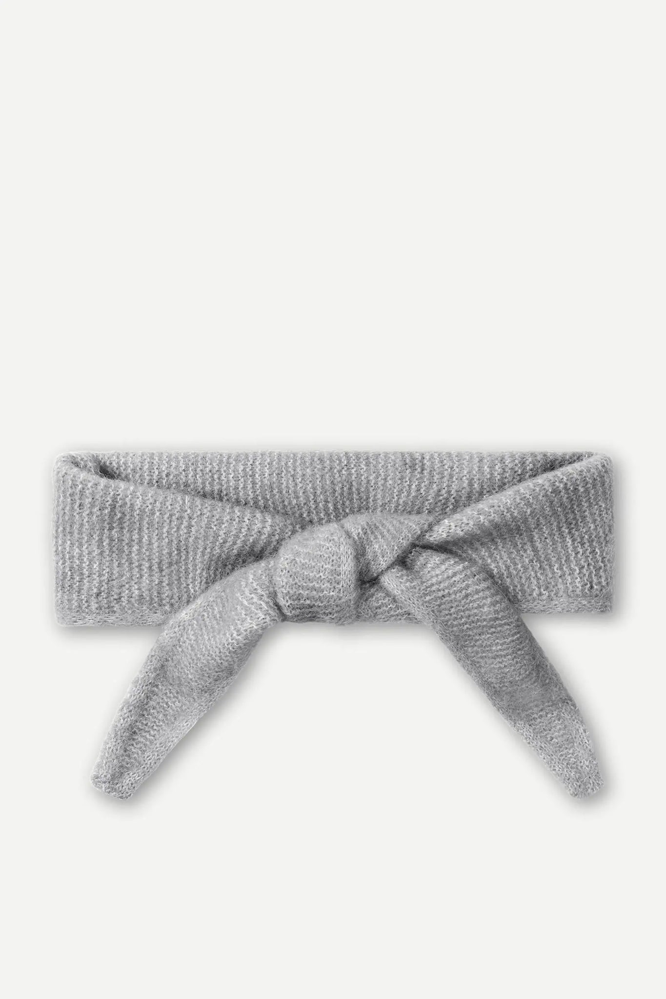 Sanor diamond scarf in grey mel.