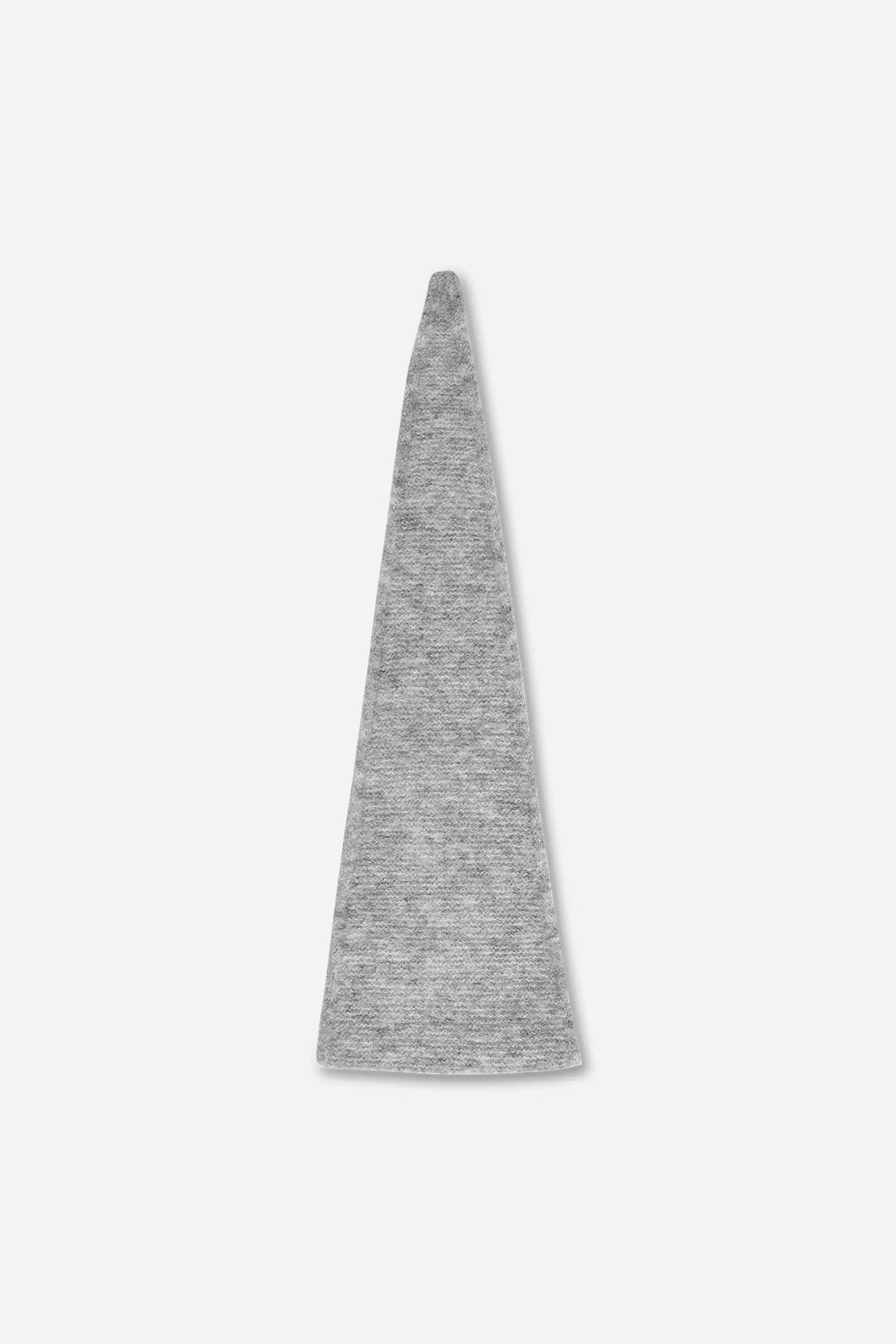 Sanor diamond scarf in grey mel.