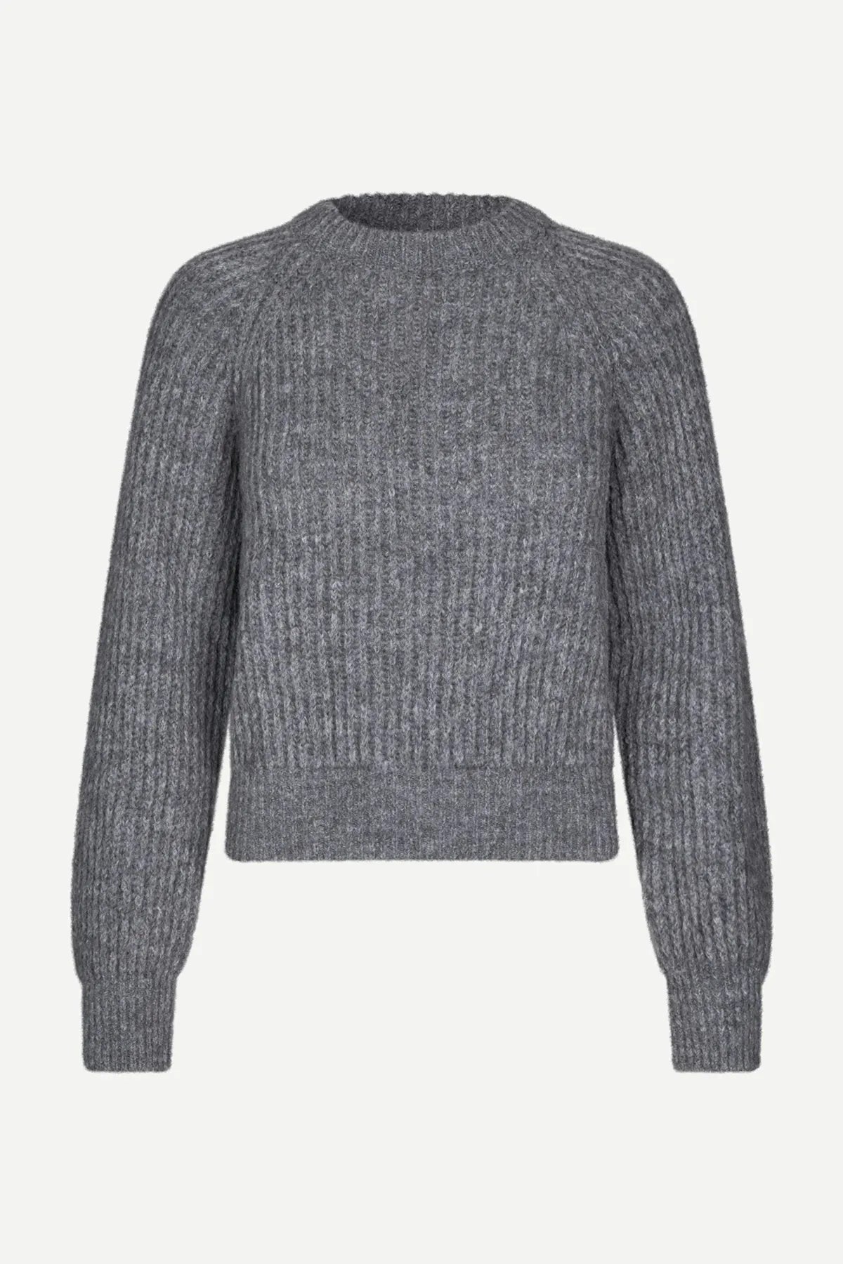 Layla crew neck in grey mel