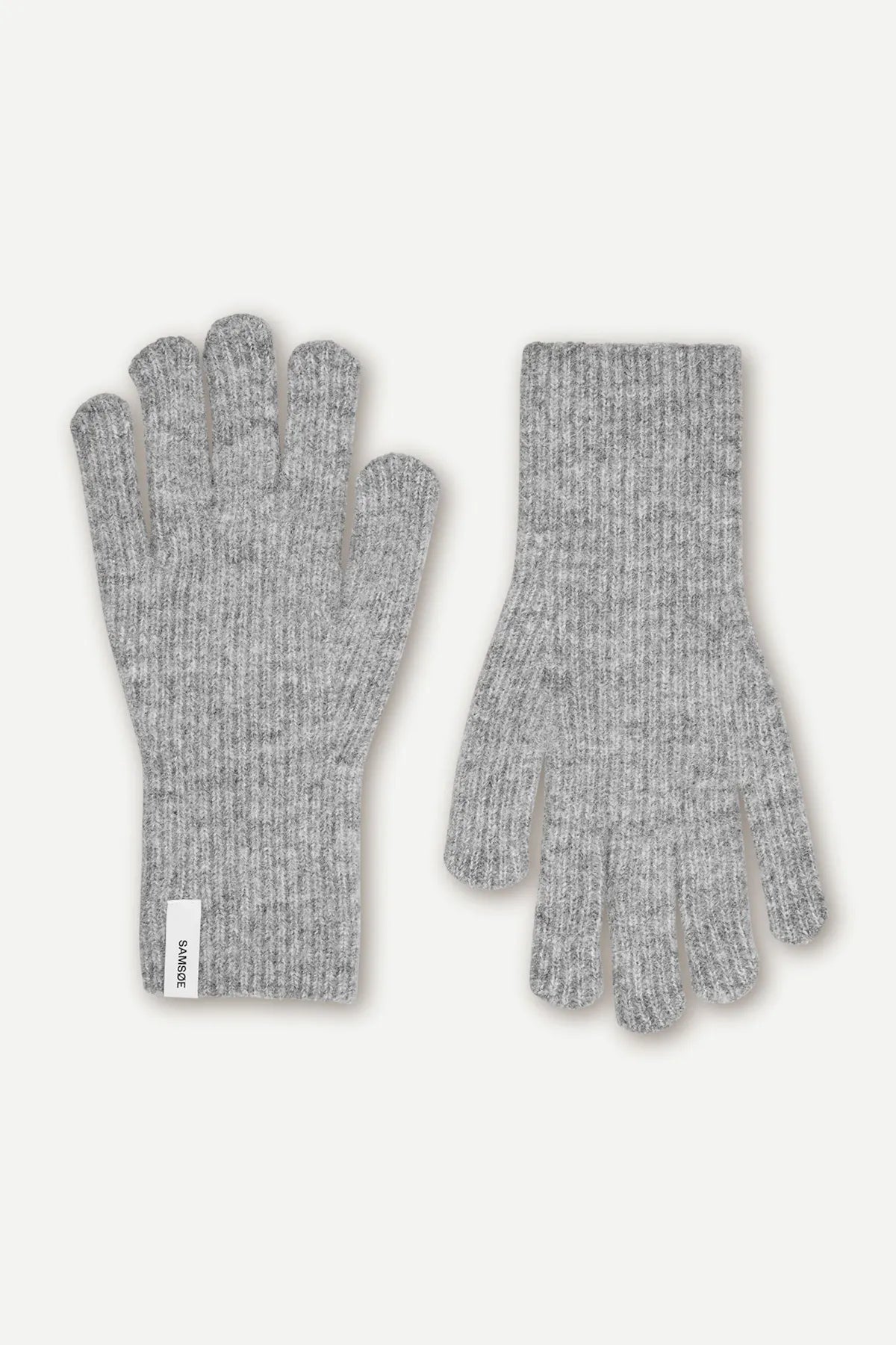 Nor gloves in grey mel