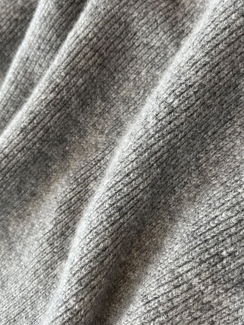 Maja turtleneck in light grey melange