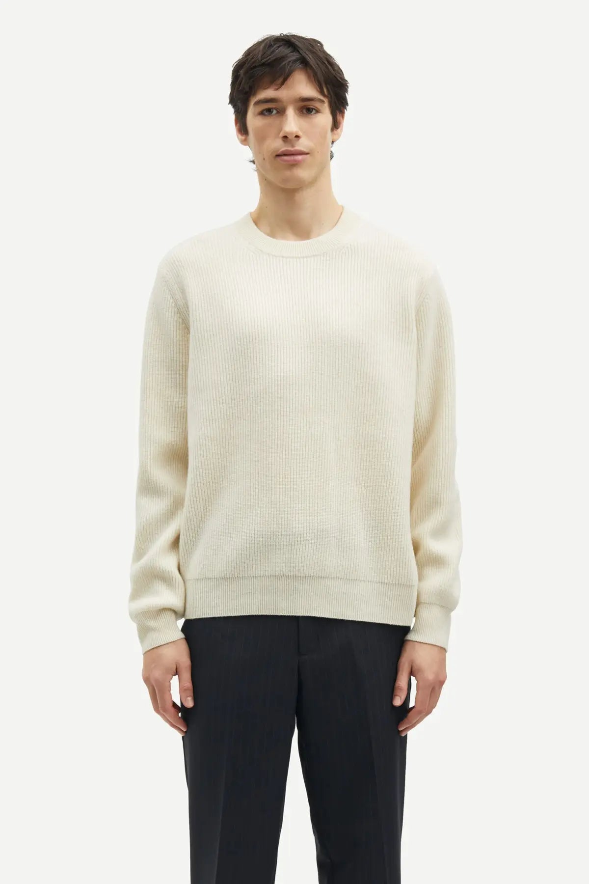 Saisaks sweater in clear cream