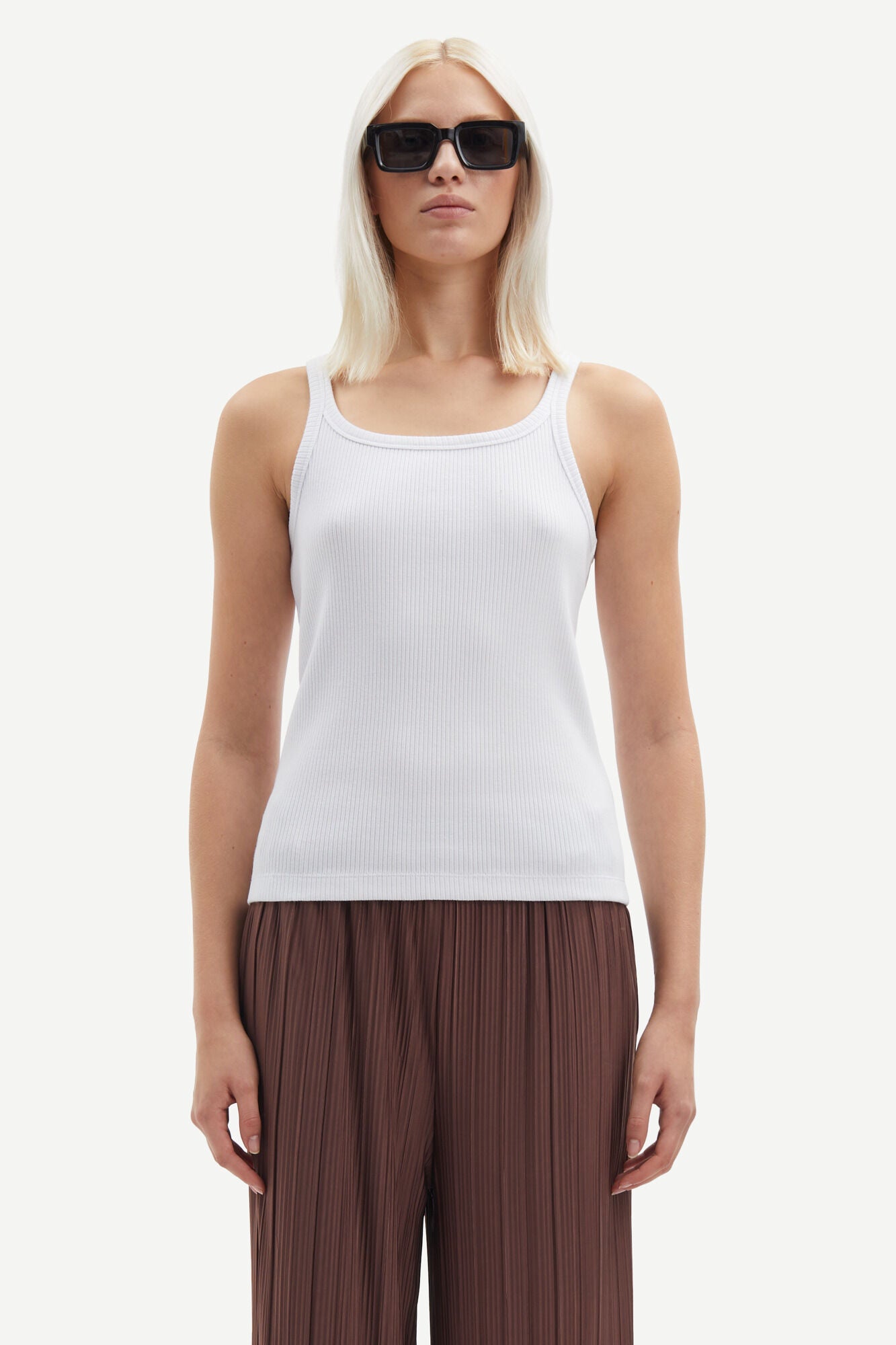 Saily tank top in white