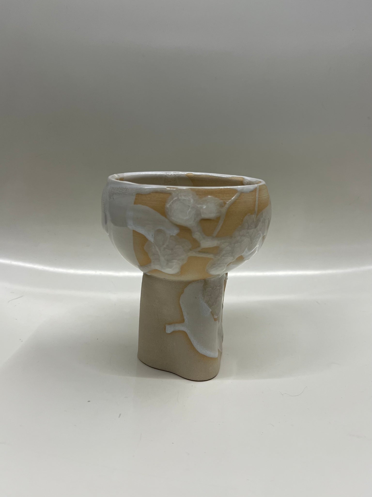 Decorative bowl in beige by Hap Ceramics