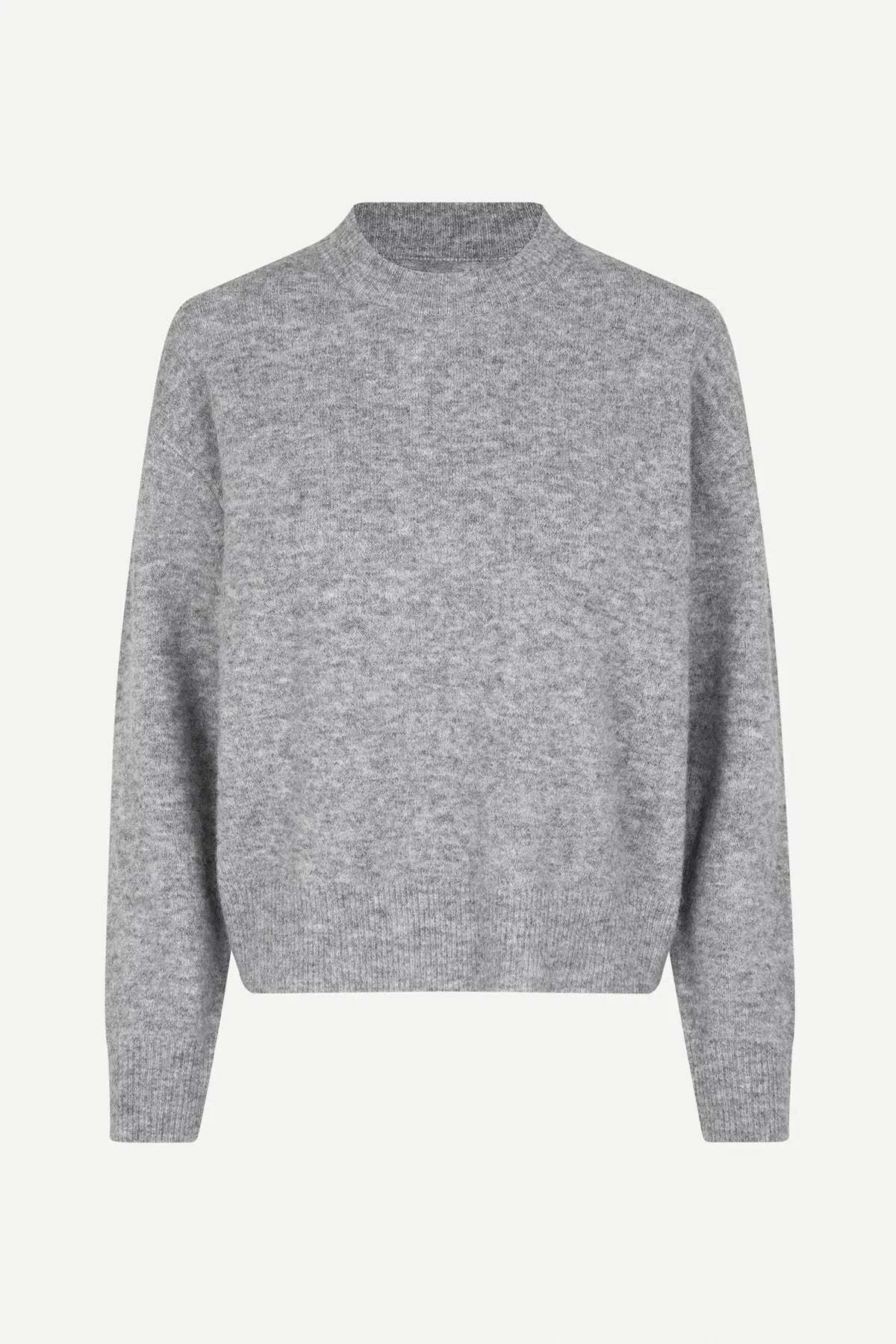 Anour knitted sweater in grey