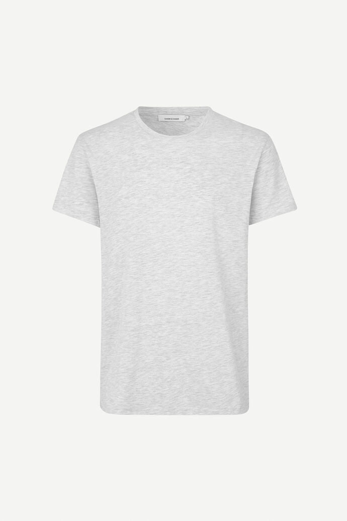 Kronos t-shirt in white melange