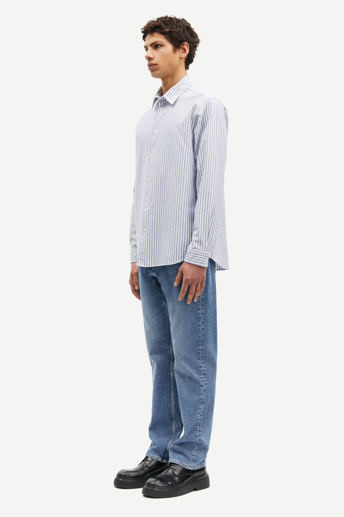 Sadamon shirt in oxford striped