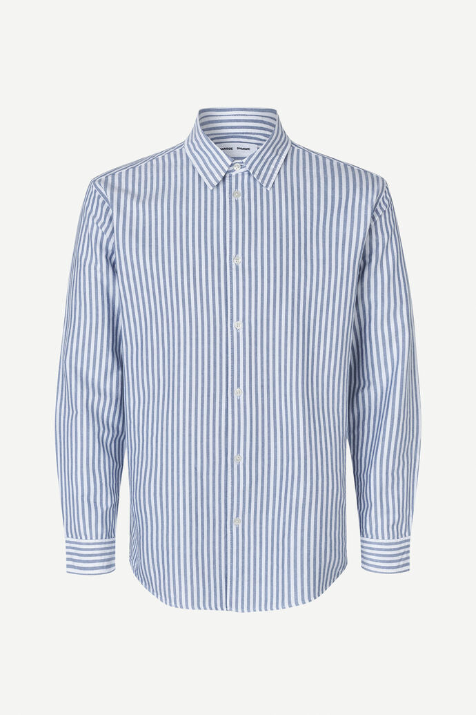 Sadamon shirt in oxford striped