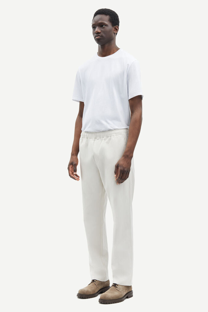 Jabari trousers in clear cream