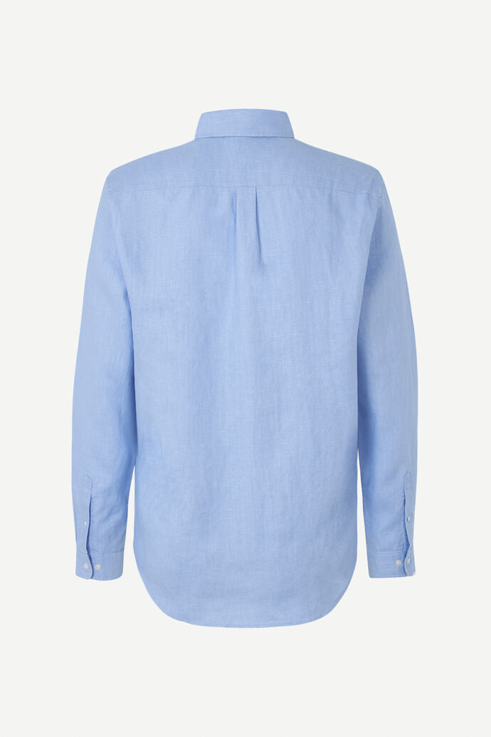 Liam shirt in brunnera blue