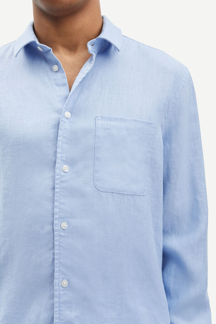 Liam shirt in brunnera blue