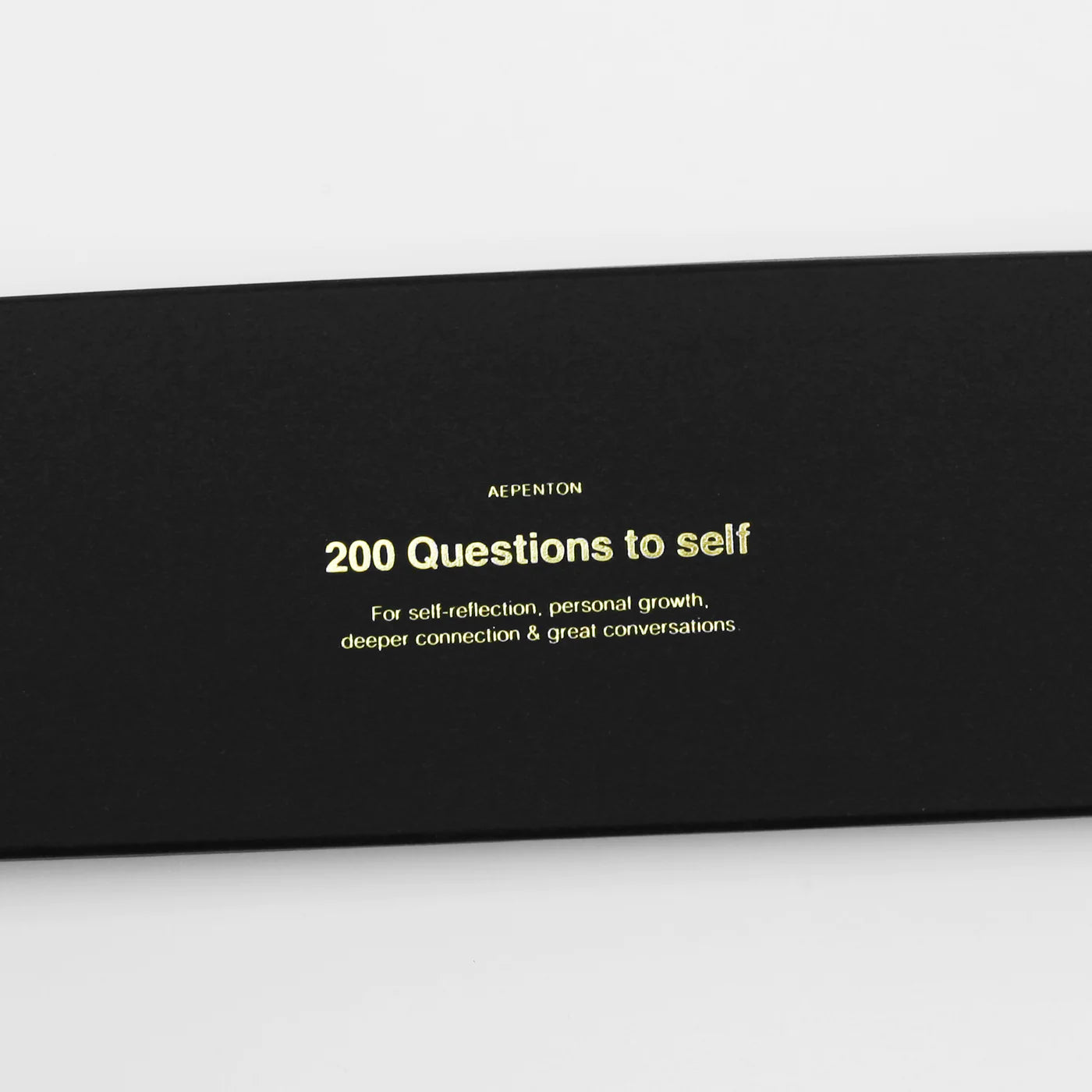200 Questions to self