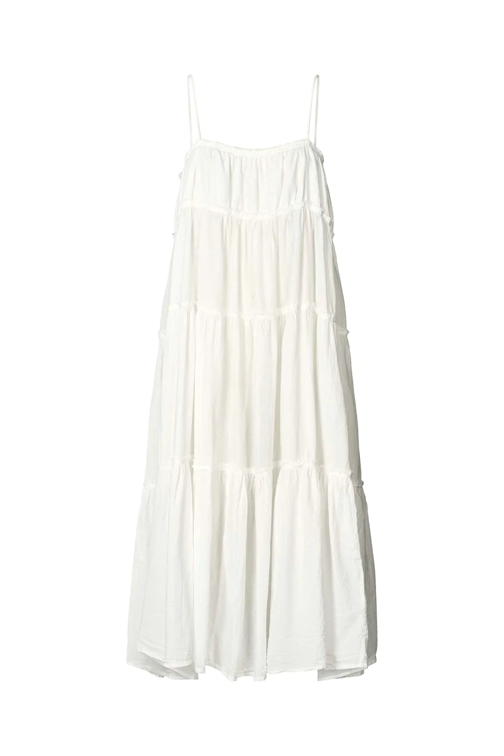 Cotton string dress juvel in white by Rabens Saloner