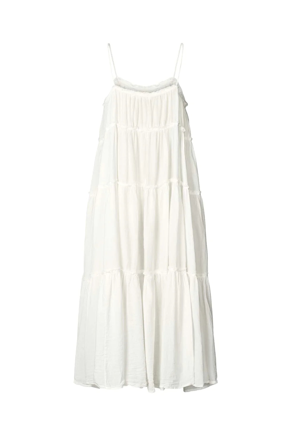 Cotton string dress juvel in white by Rabens Saloner