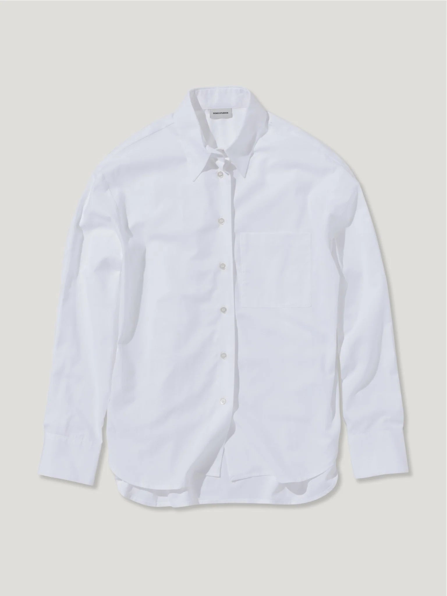 Smilla blouse in oxford white