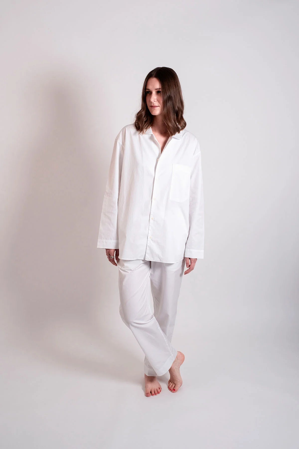 Light cotton pyjama in worthy white by avonté