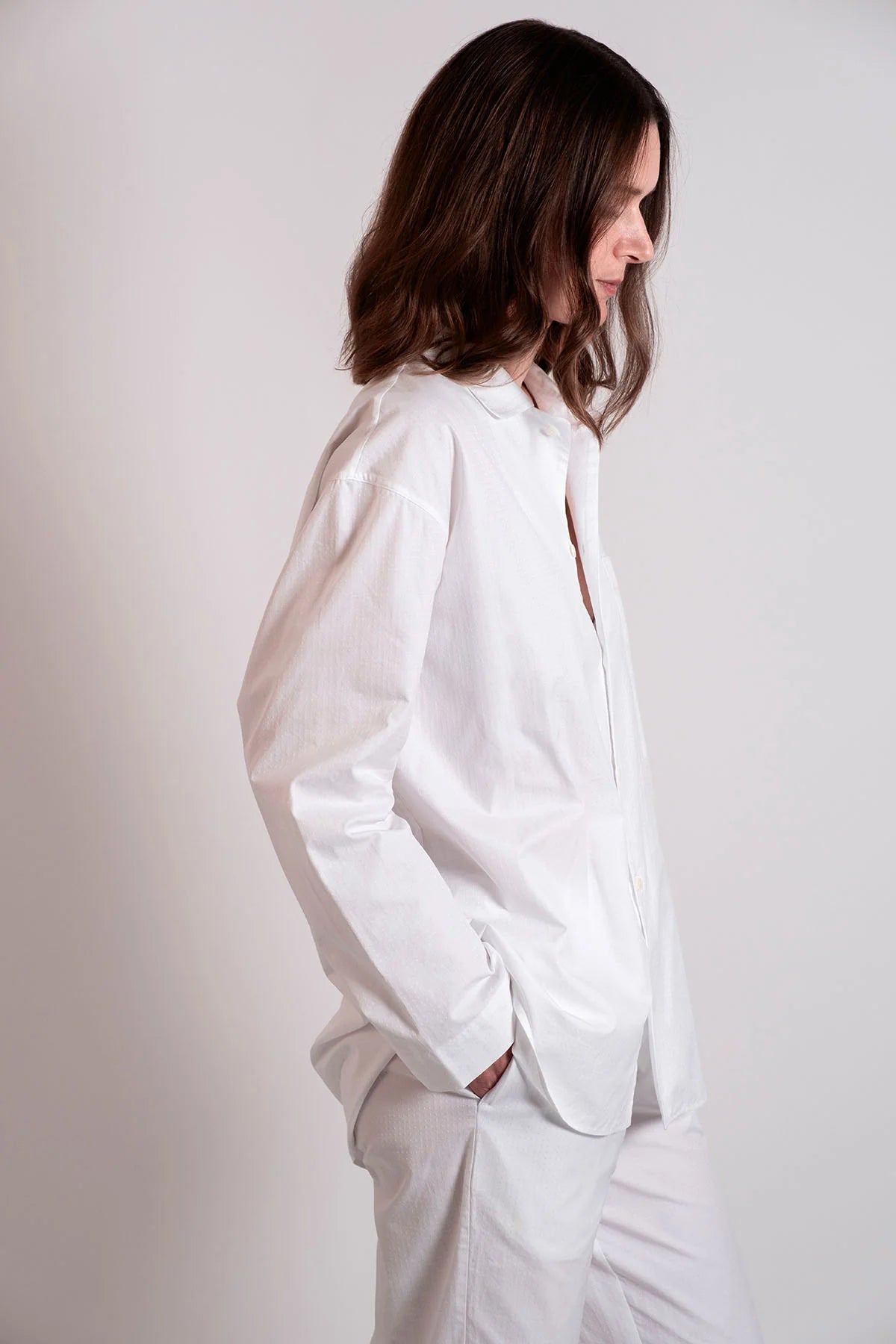 Light cotton pyjama in worthy white by avonté