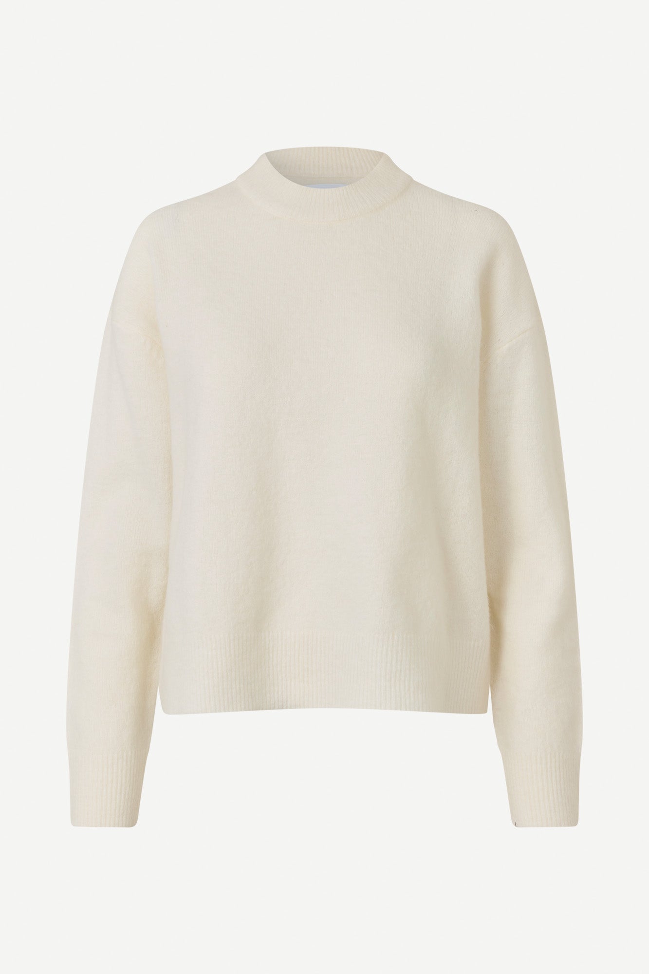 Anour knitted sweater in clear cream