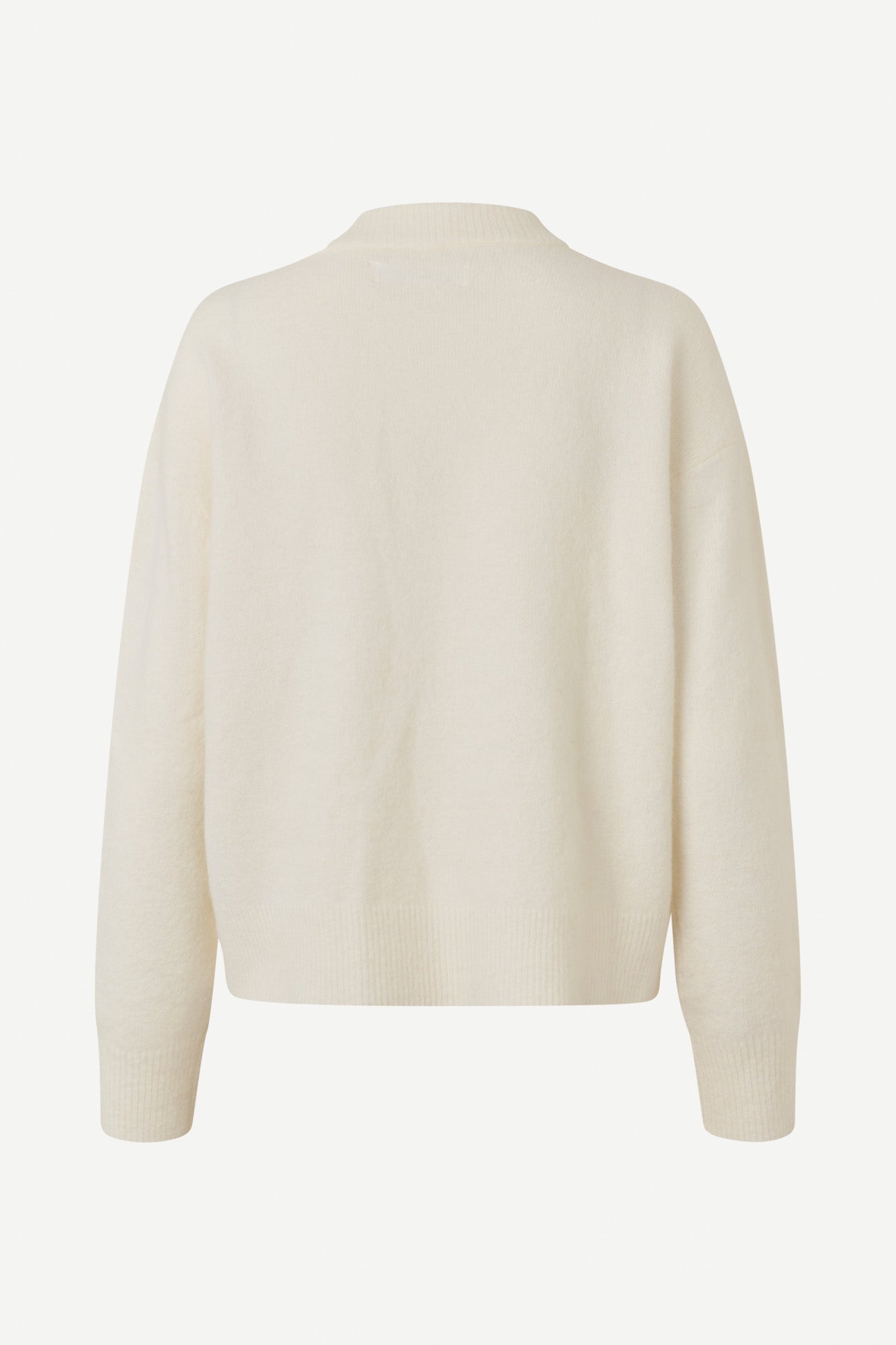 Anour knitted sweater in clear cream