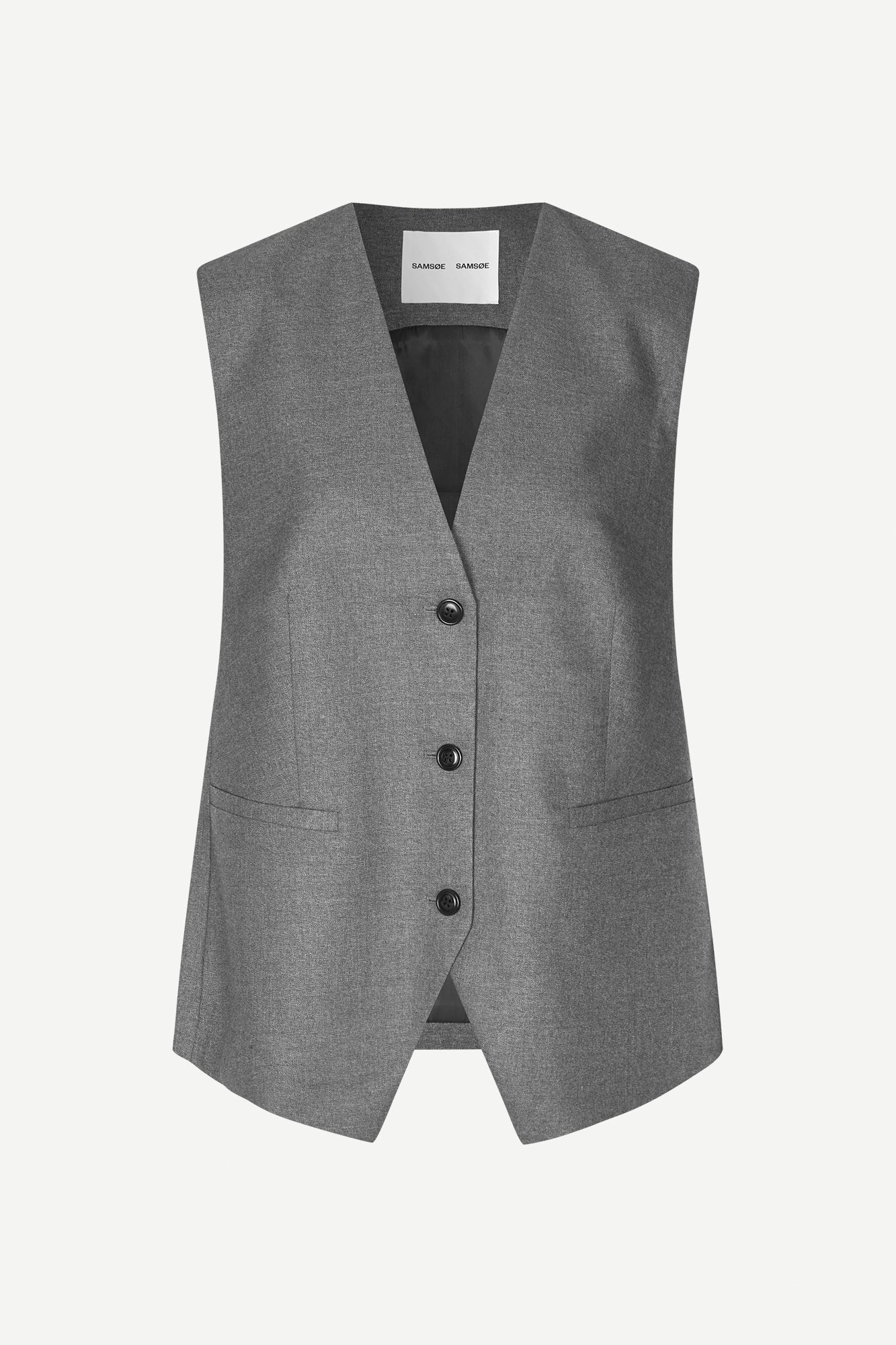 Saleni vest in grey