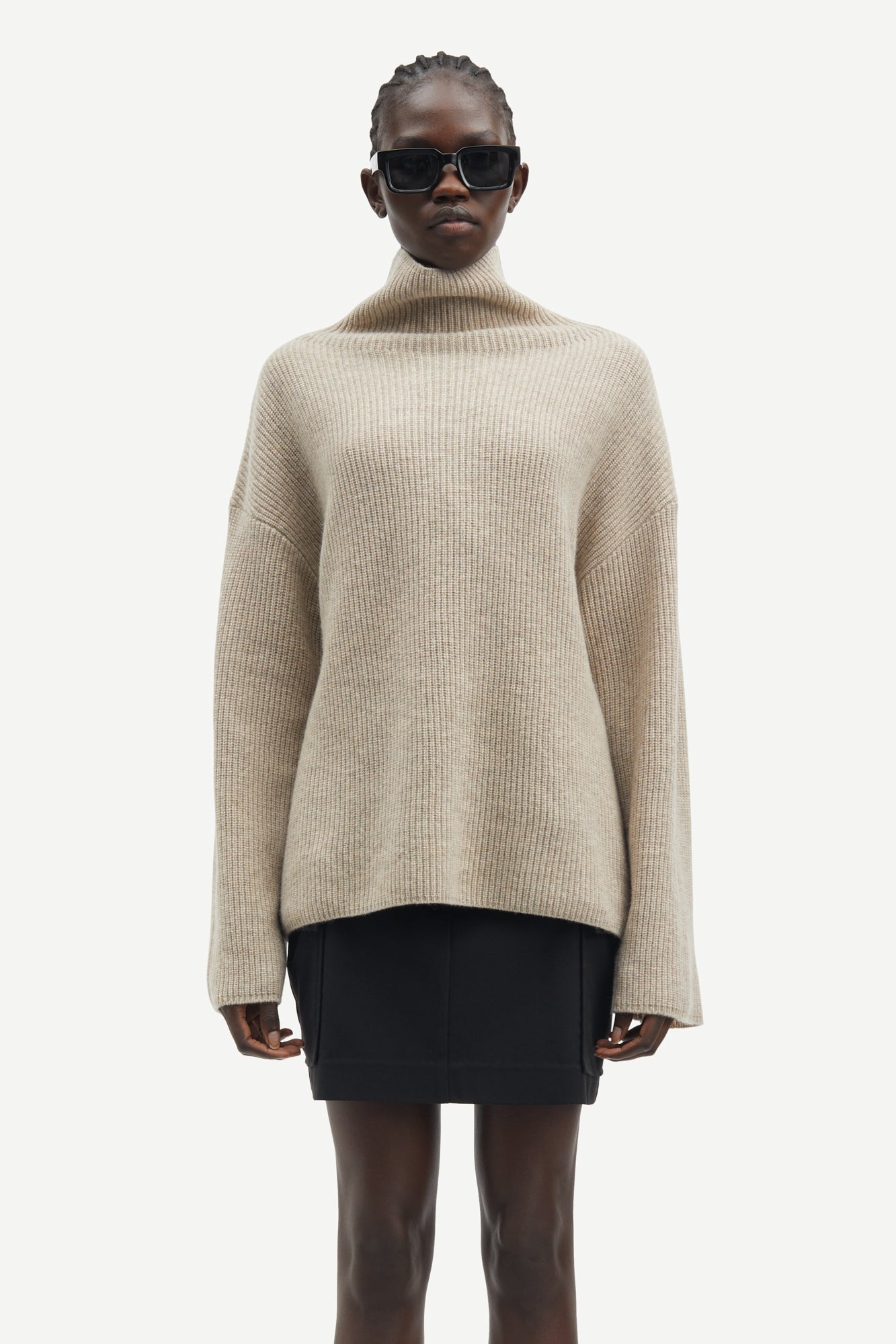 Sazlata turtleneck in creamy