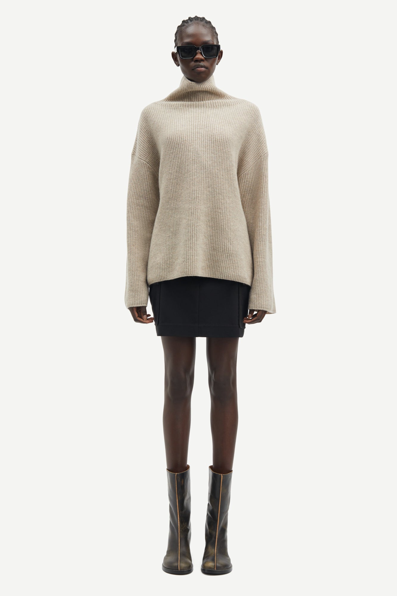 Sazlata turtleneck in creamy