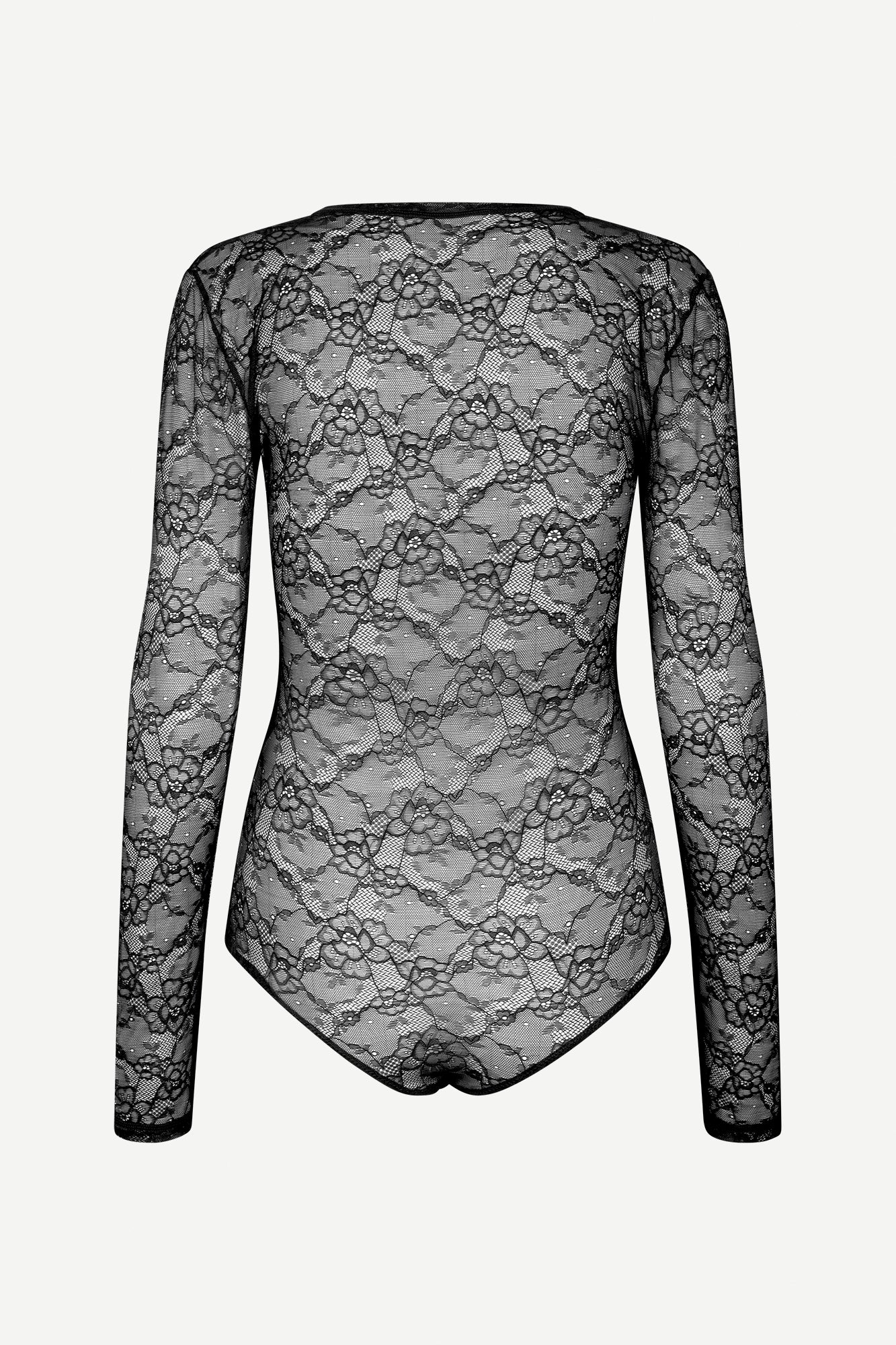 Lace body in black