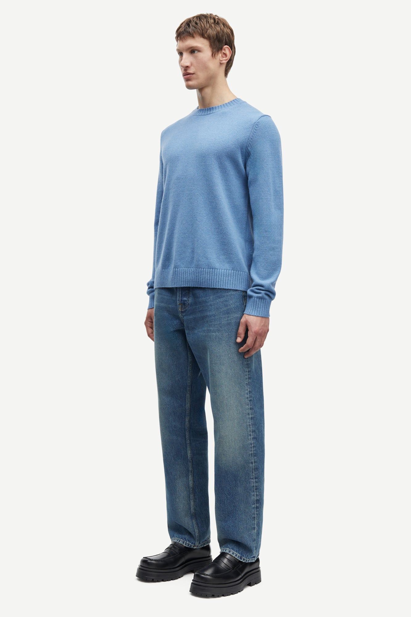 Sylli crew neck in coronet blue
