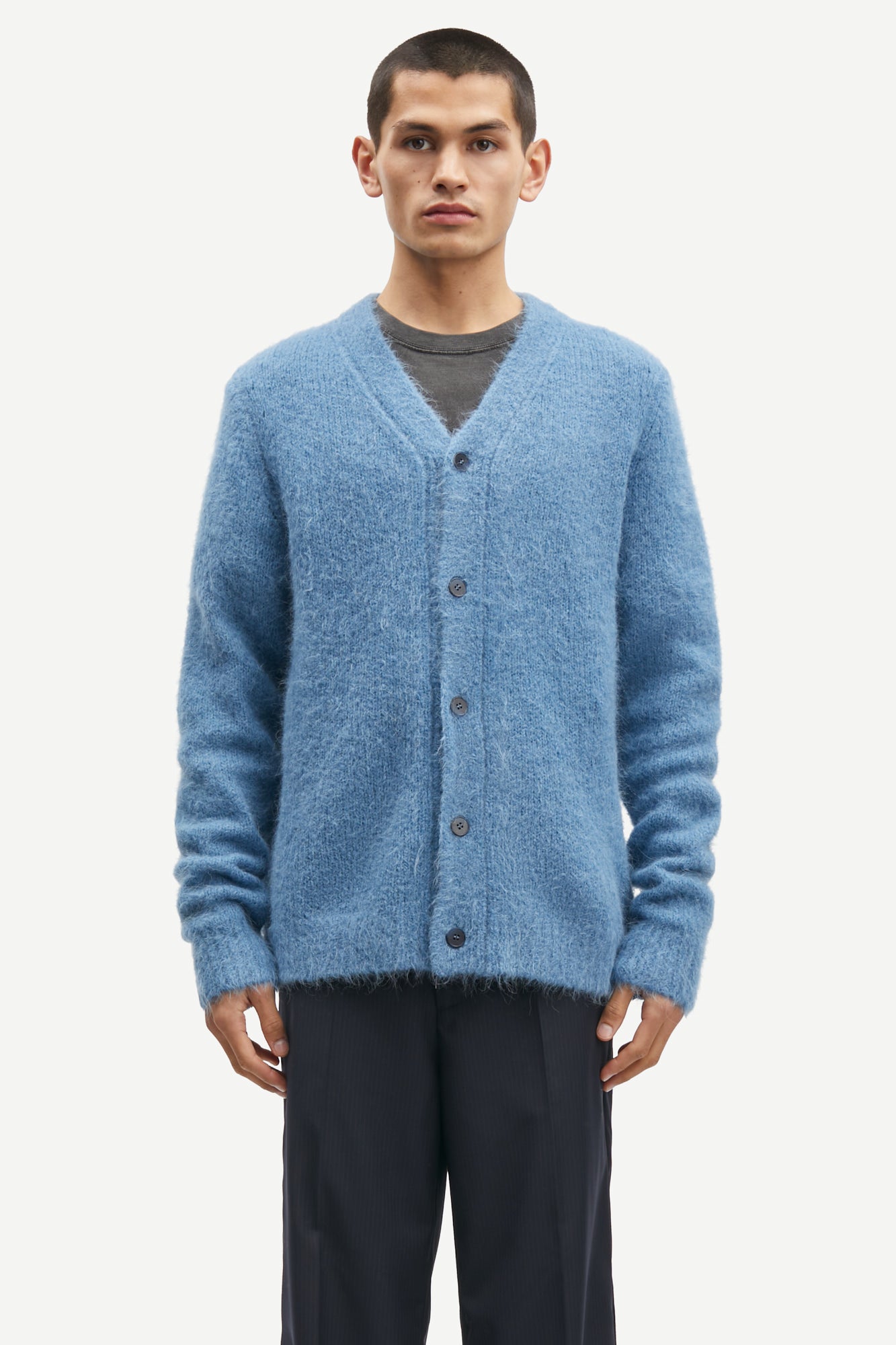 Saarin cardigan in coronet blue