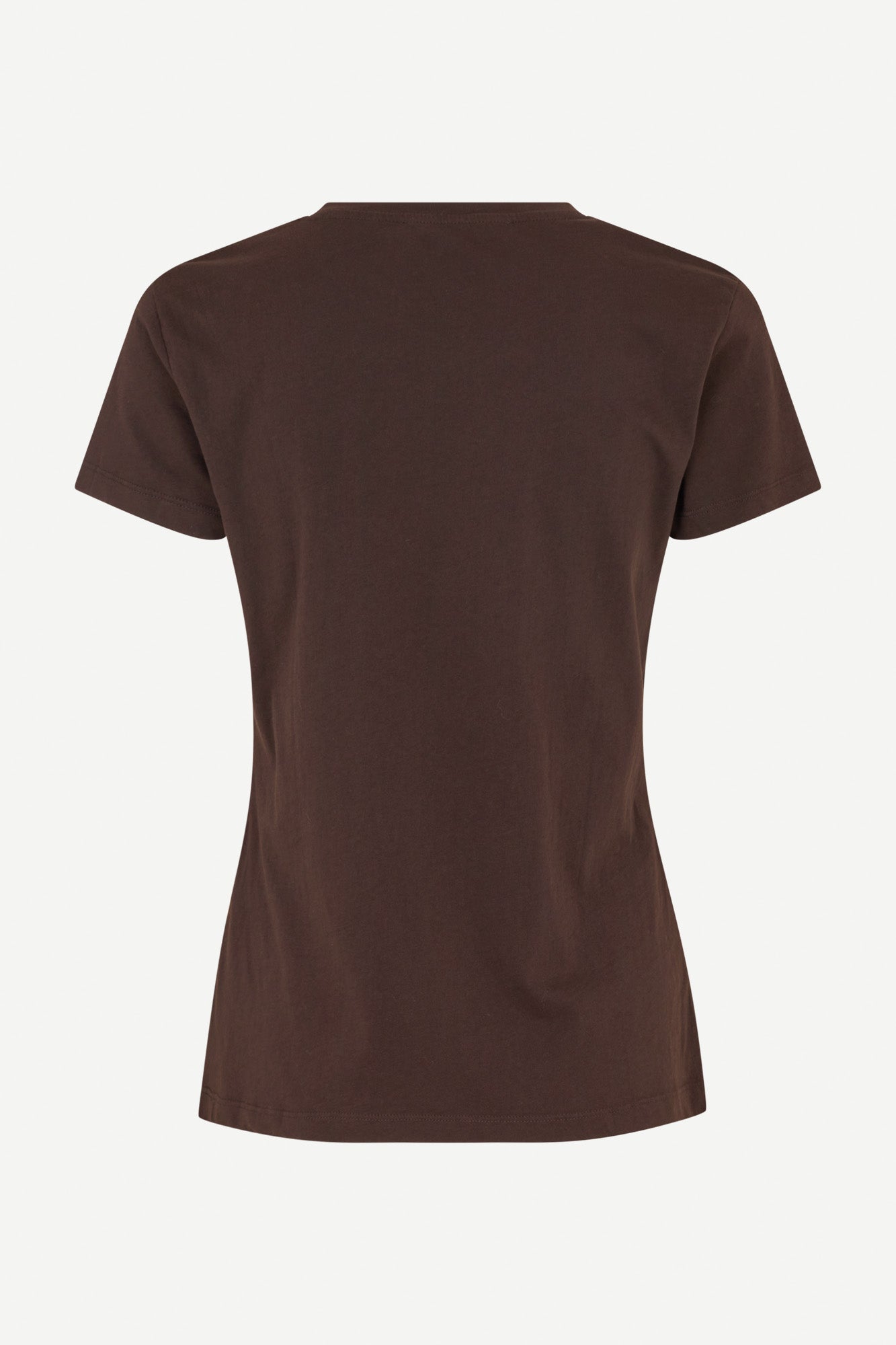 Basic crew neck shirt in mole