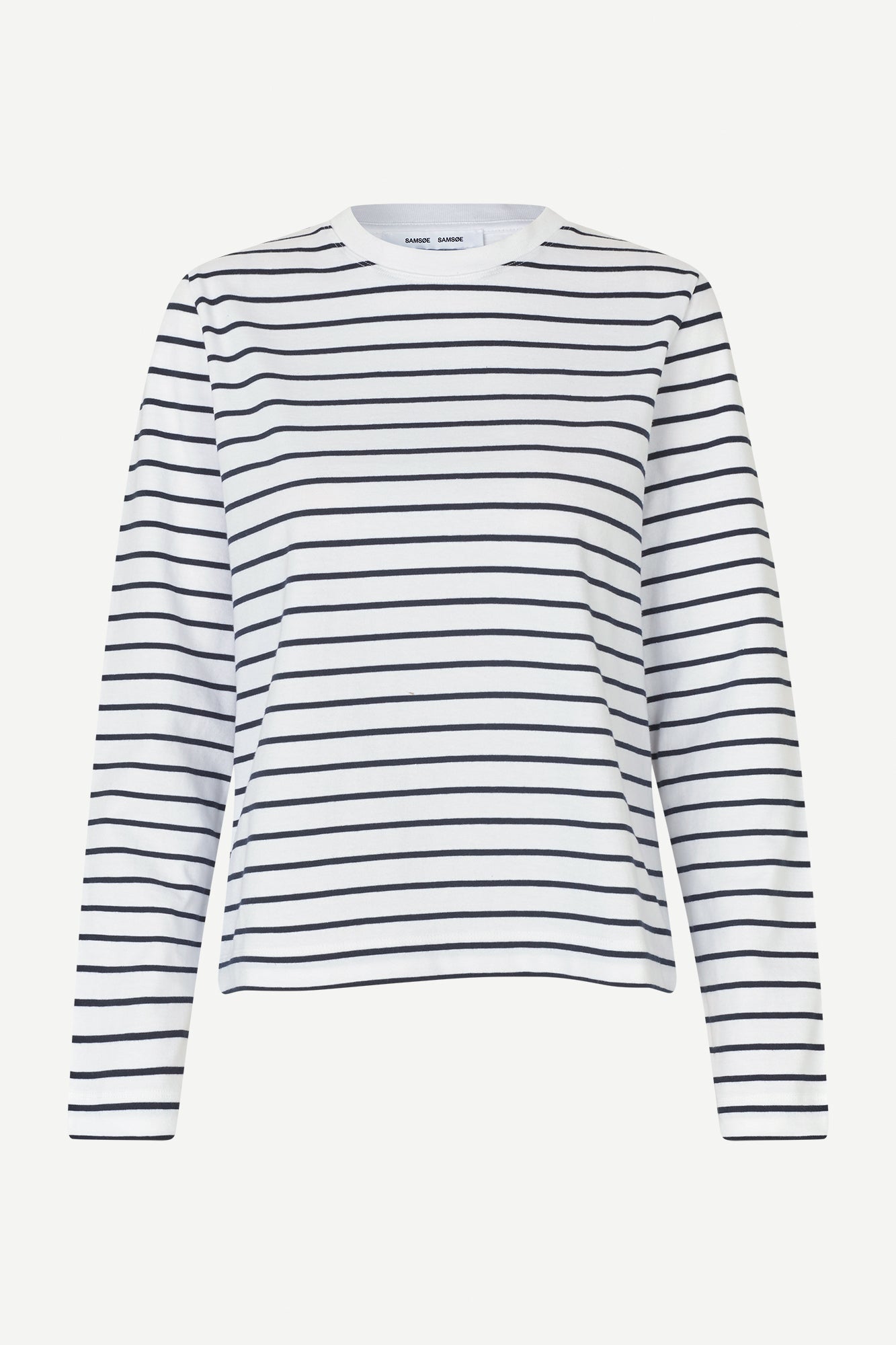 Crew neck longsleeve in striped