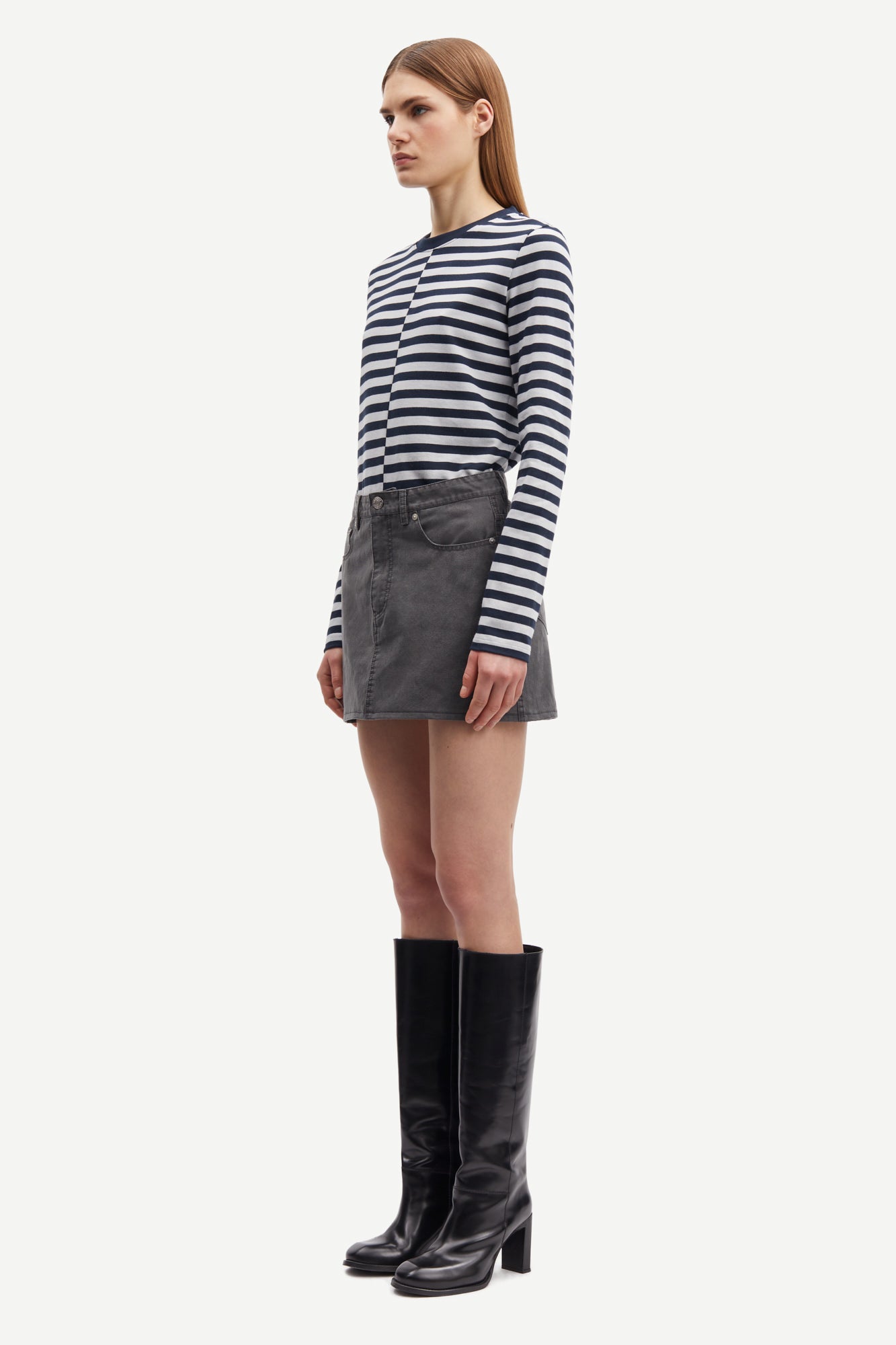 Saavery longsleeve in salute pearl