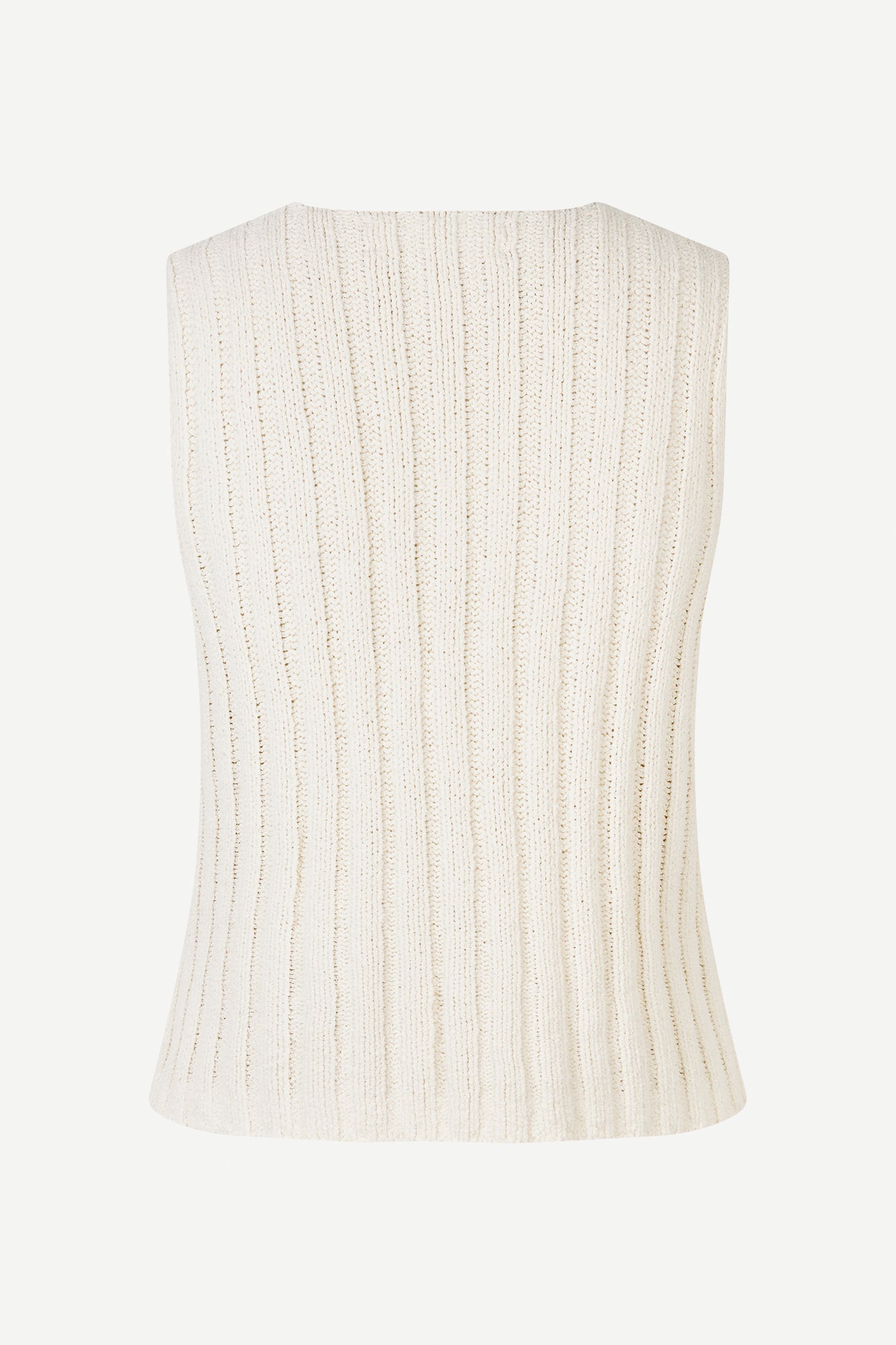 Salou vest in egret