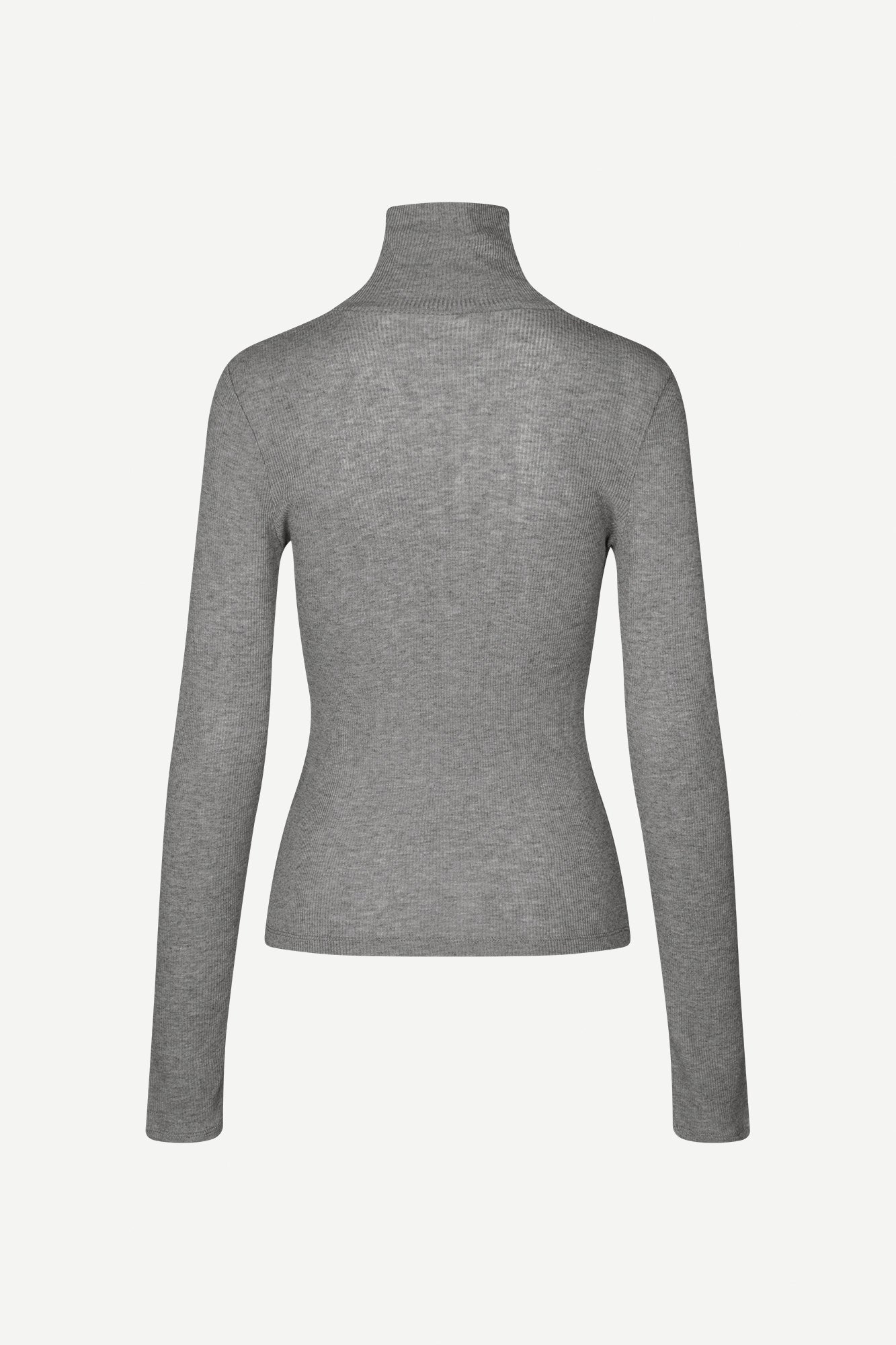 Sasonnet longsleeve turtleneck in mid grey