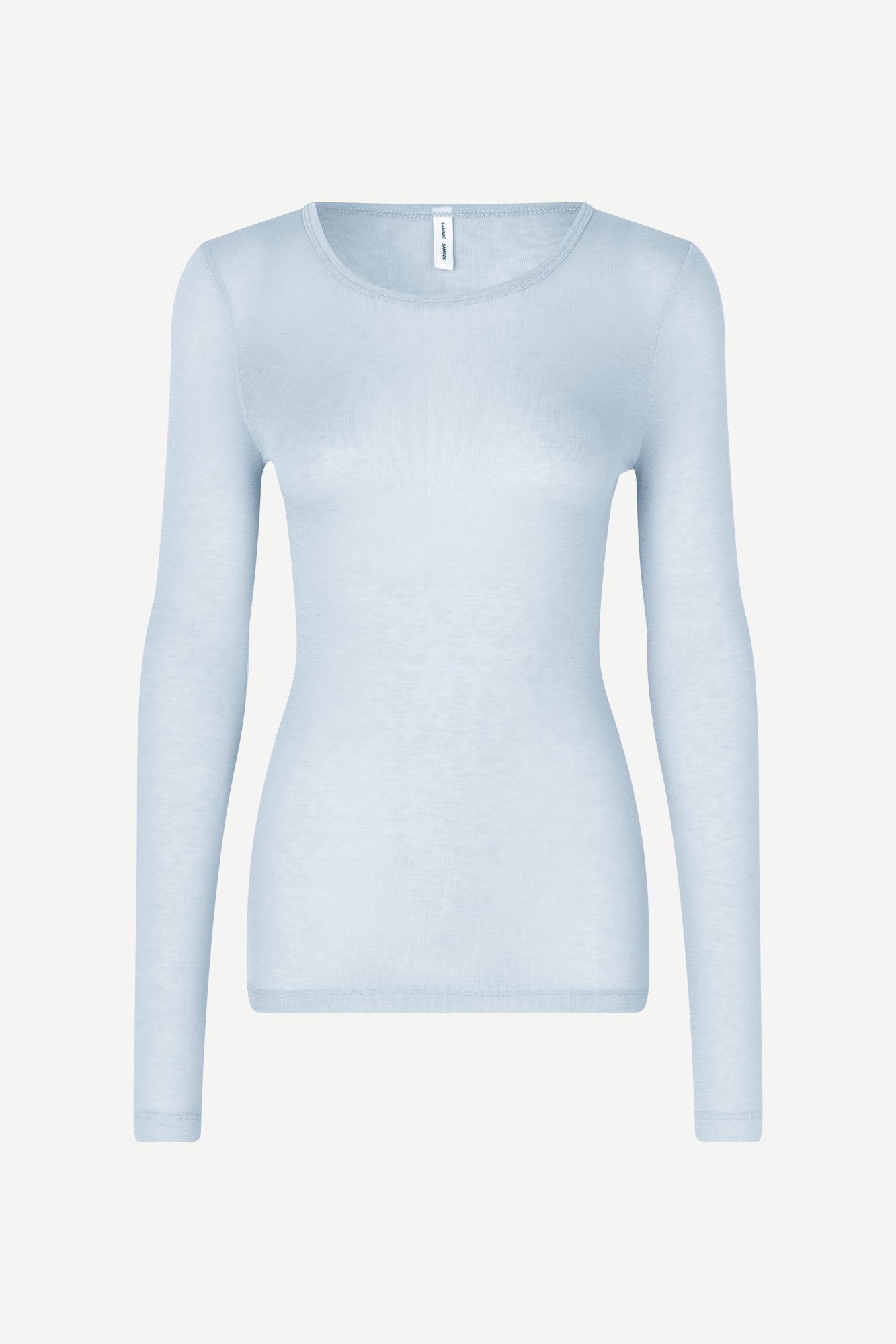 Light wool longsleeve in light blue