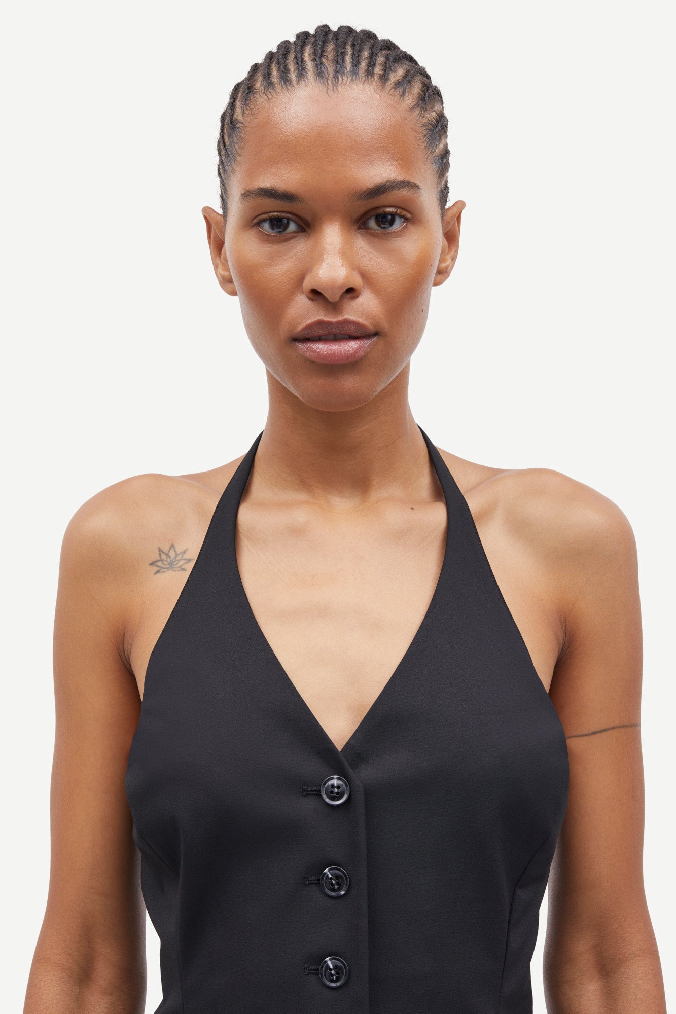 Saneem top in black