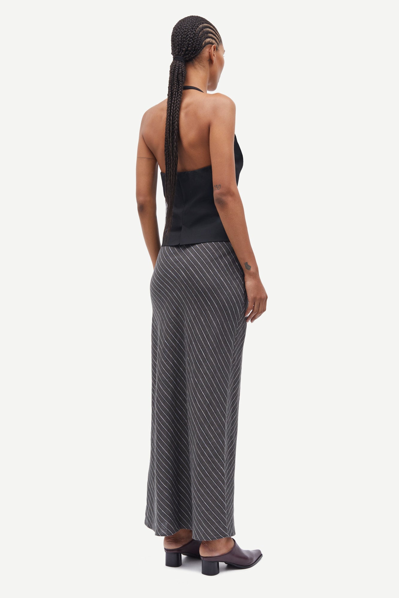 Saneem top in black