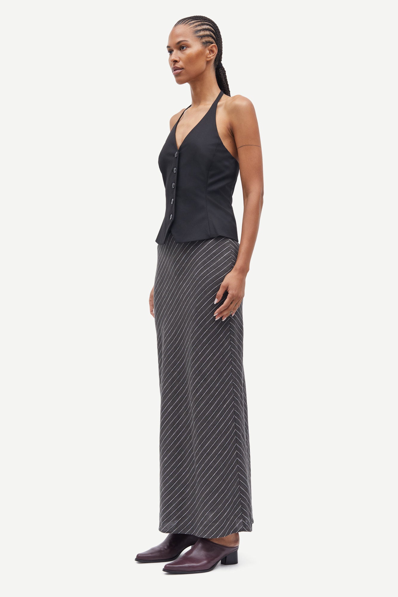 Saneem top in black