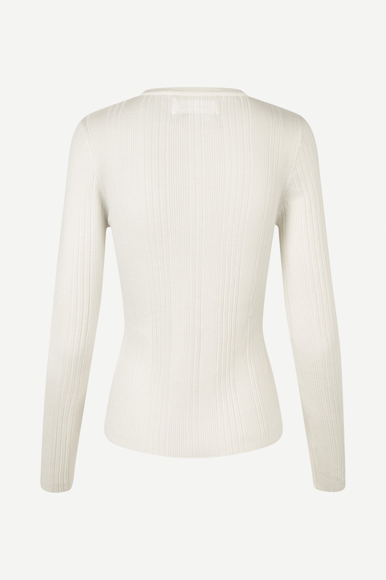 Salori v-neck longsleeve in egret