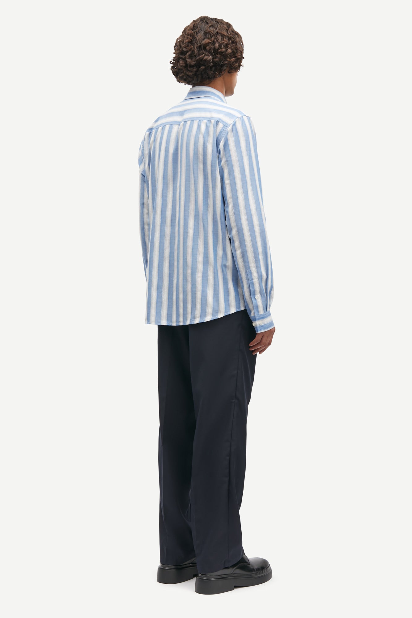 Saryan shirt in blue stripe