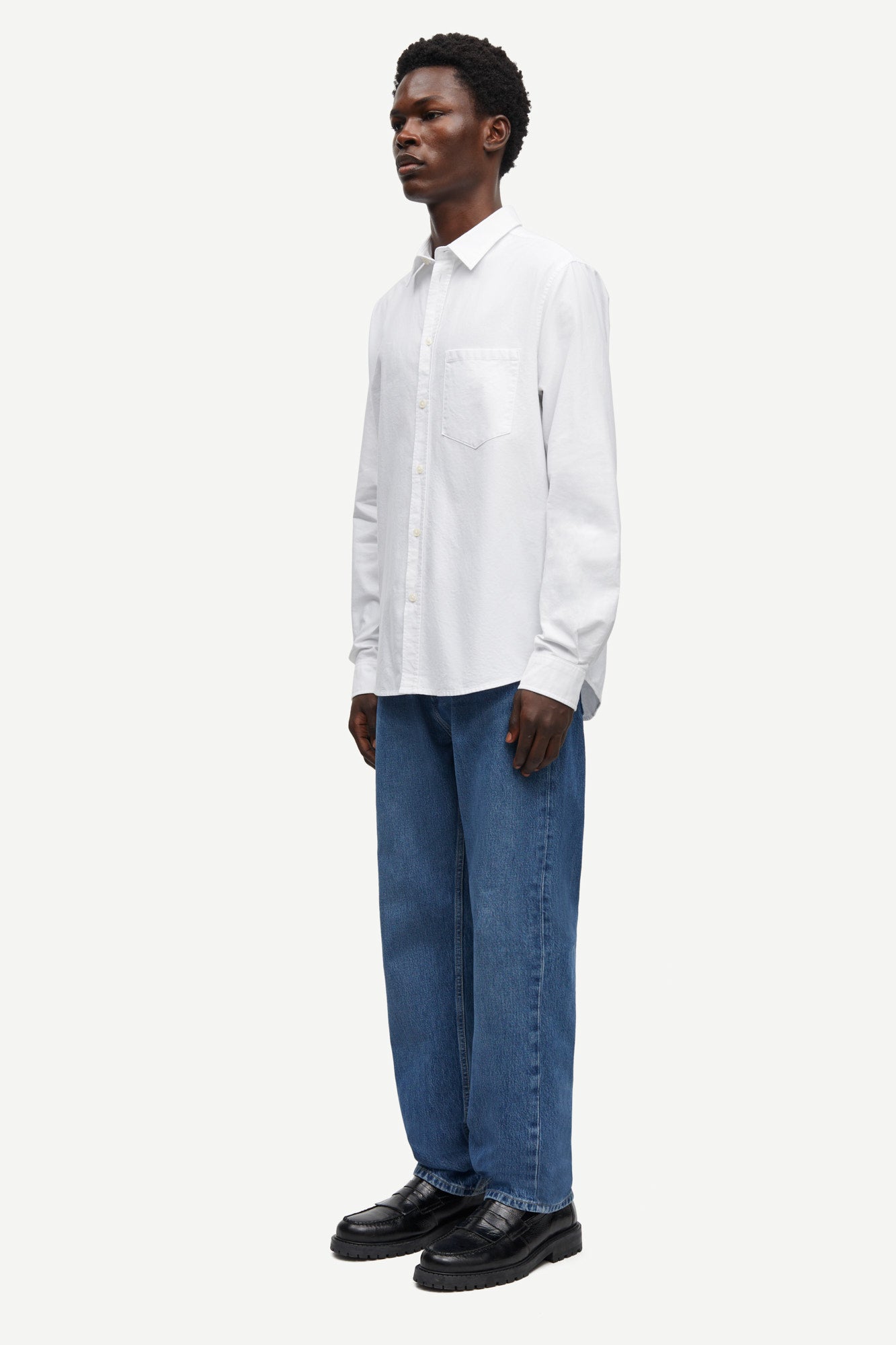 Saryan shirt in white