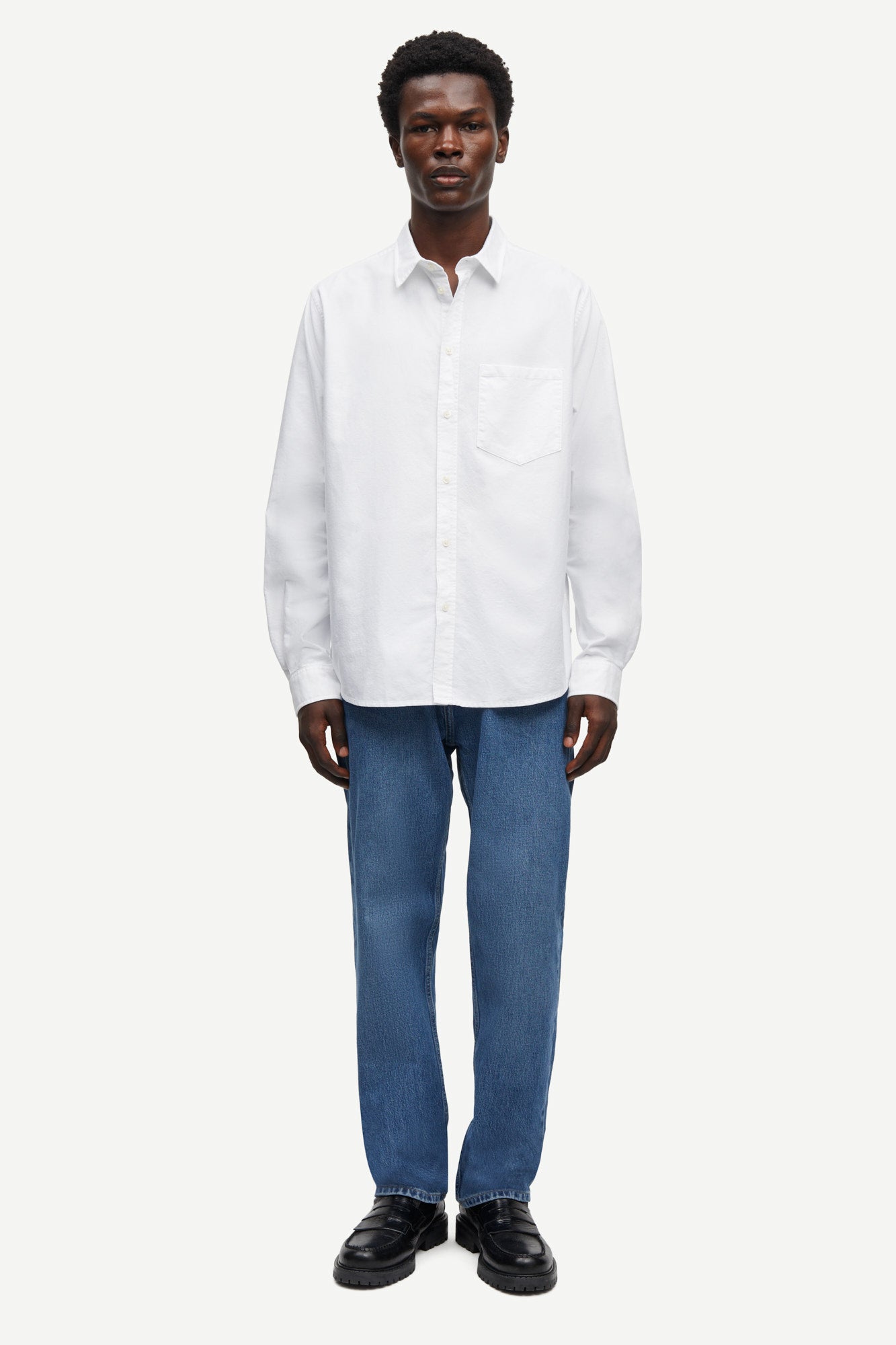 Saryan shirt in white